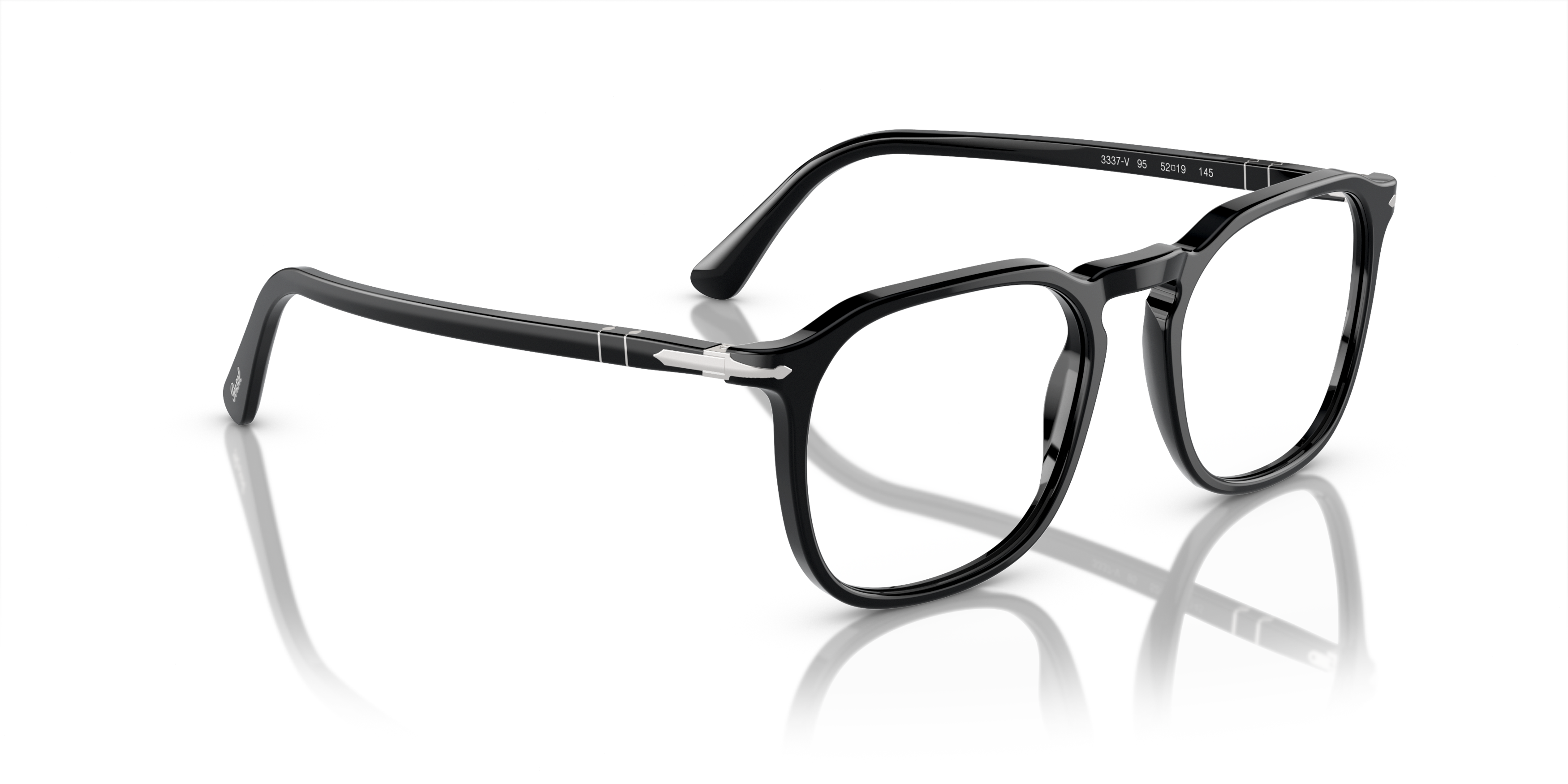 Angle_Right01 Persol PO 3337V Glasses Transparent / Black