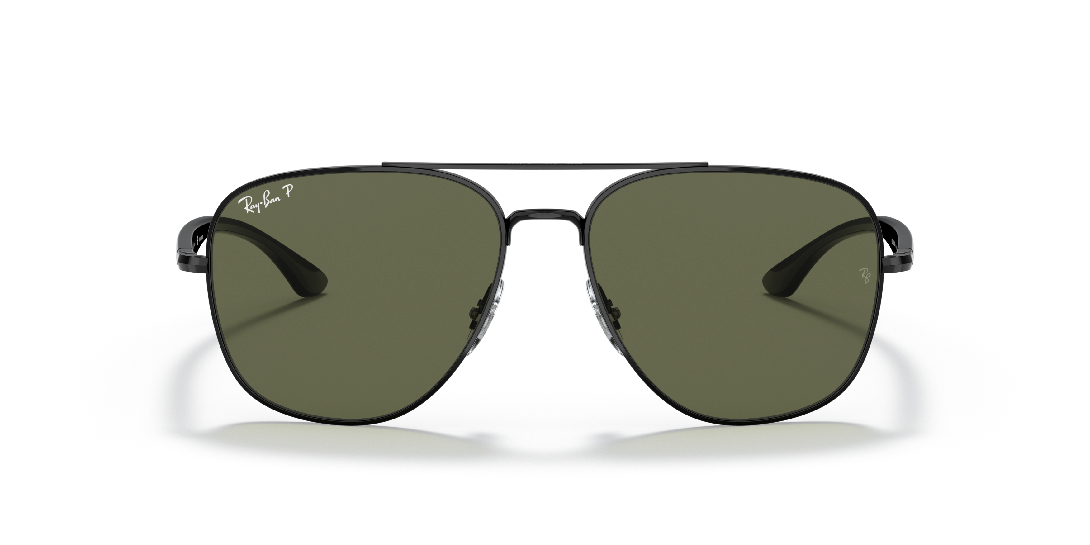 Front Ray-Ban RB3683 002/58 Verde / Preto
