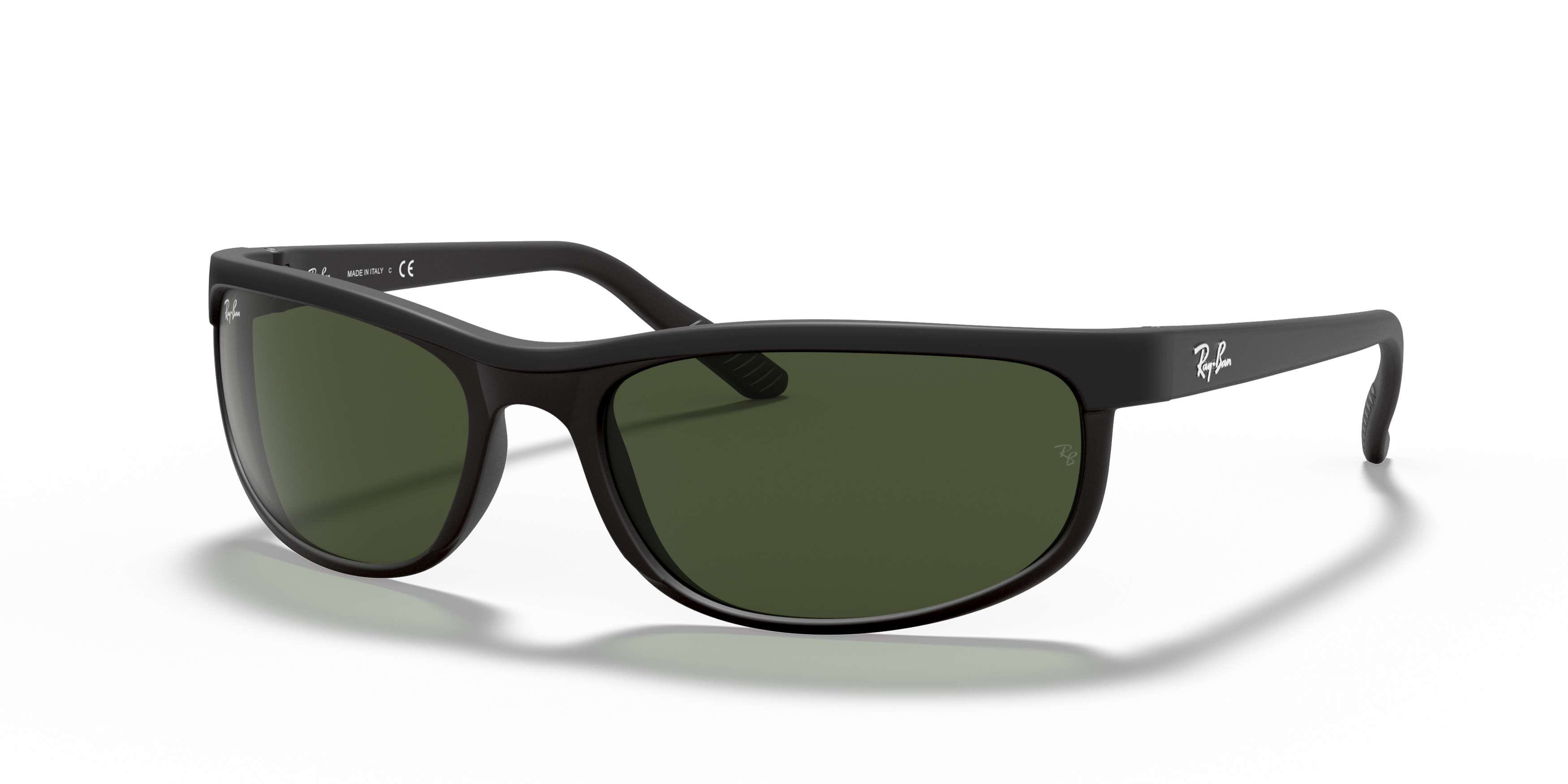 Angle_Left01 Ray-Ban RB 2027 Sunglasses Green / Black