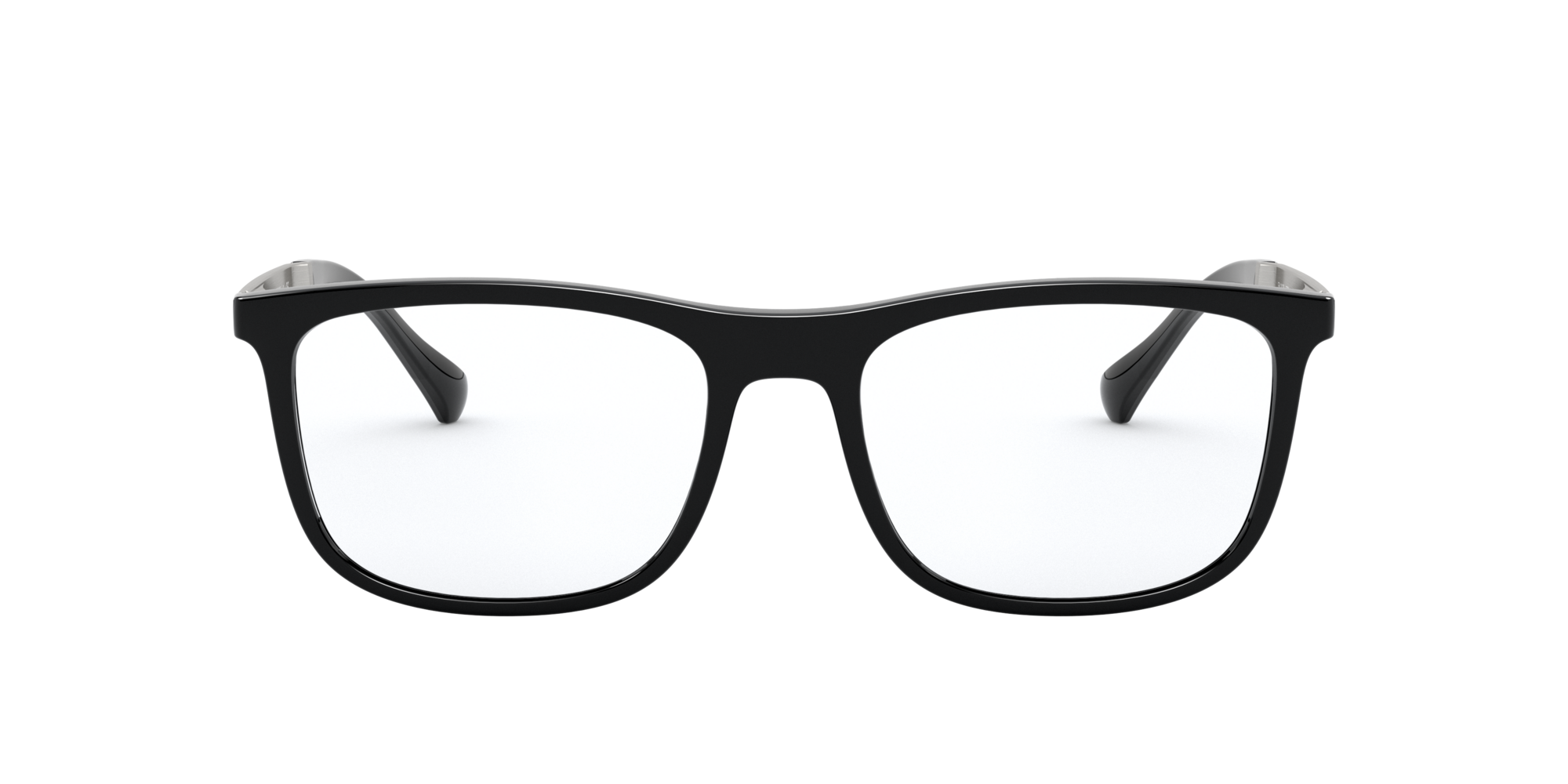 Front Emporio Armani EA 3170 (5001) Glasses Transparent / Black