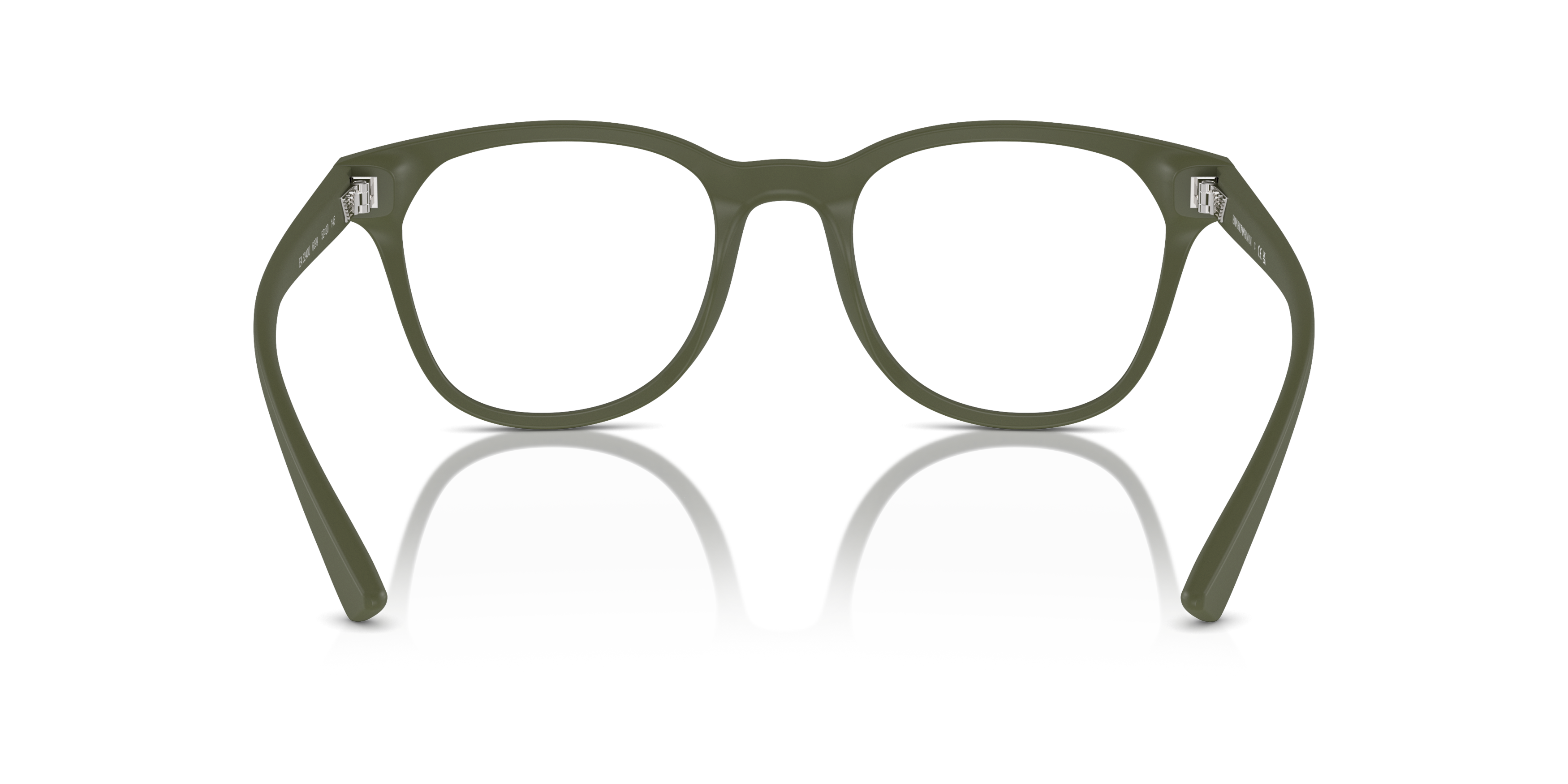 Detail02 Emporio Armani EA 3240U Glasses Transparent / Black