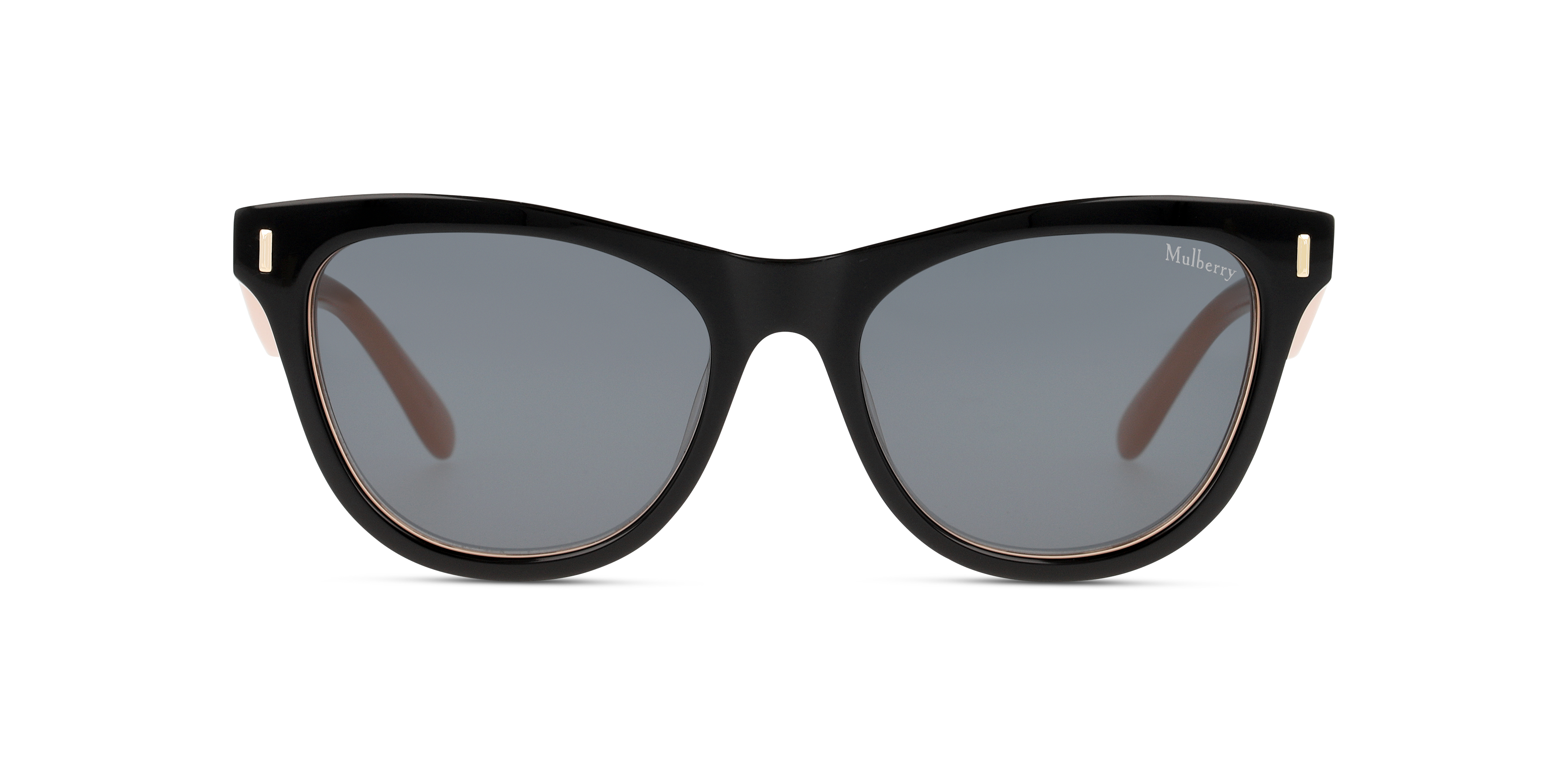 Front Mulberry SML035 (09EF) Sunglasses Grey / Black