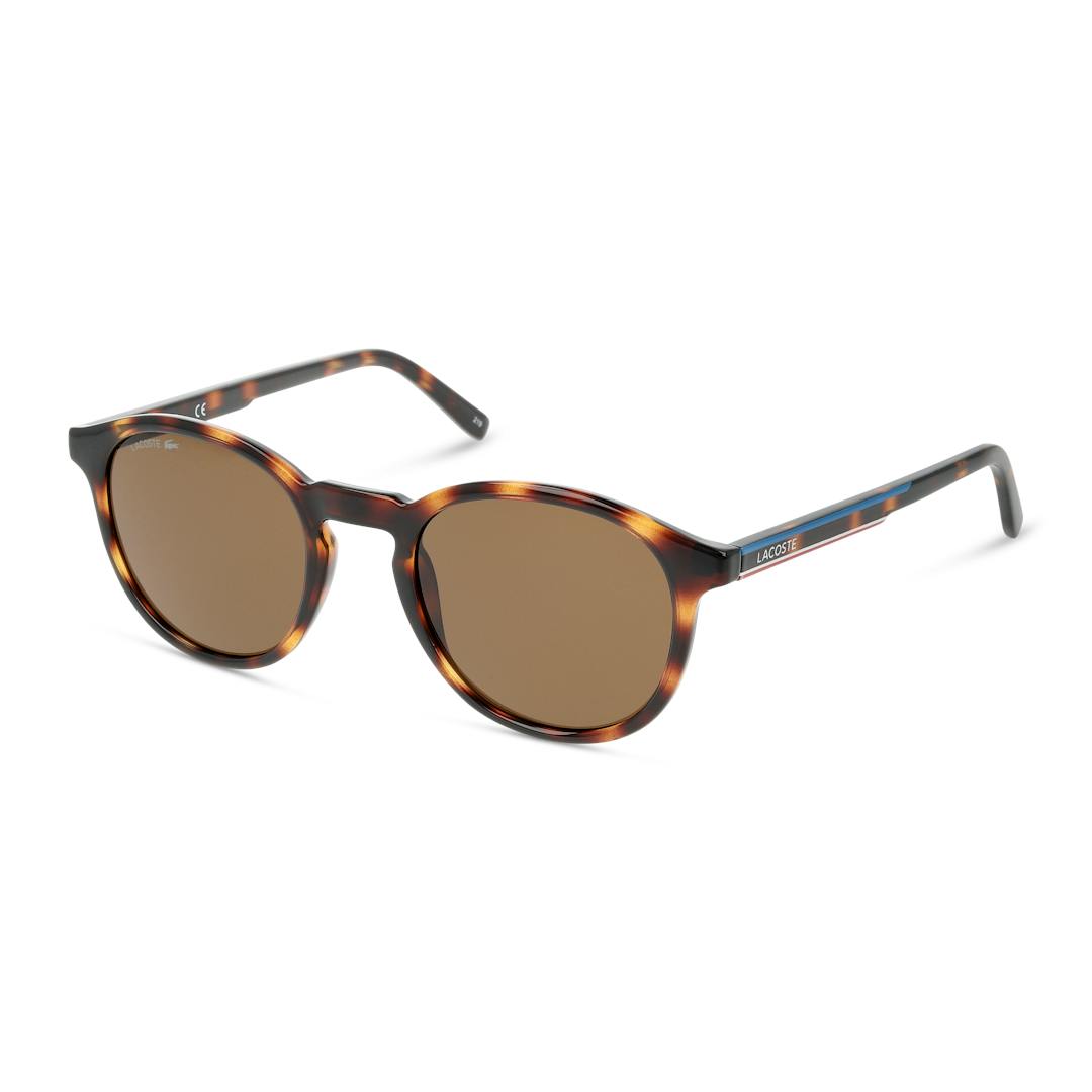 Lacoste L916S Lunettes de Soleil - Panthos Marron - Possibilité de verres correcteurs - Adaptable à