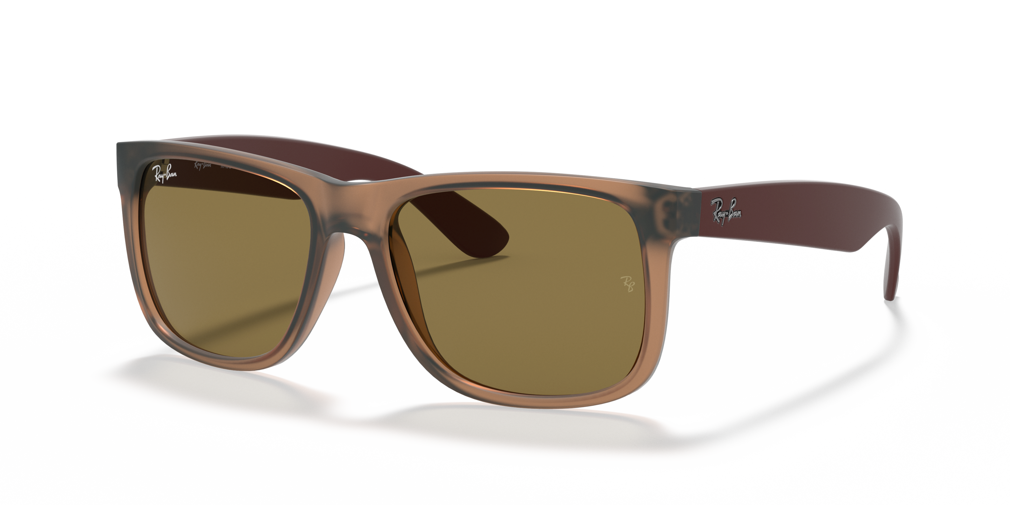 Angle_Left01 Ray-Ban Justin RB4165 651073 Bruin / Bruin