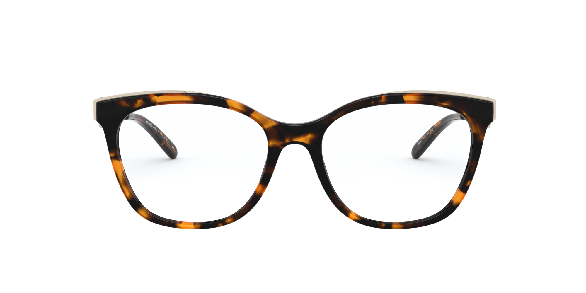 Front Michael Kors MK 4076U (3006) Glasses Transparent / Tortoise Shell