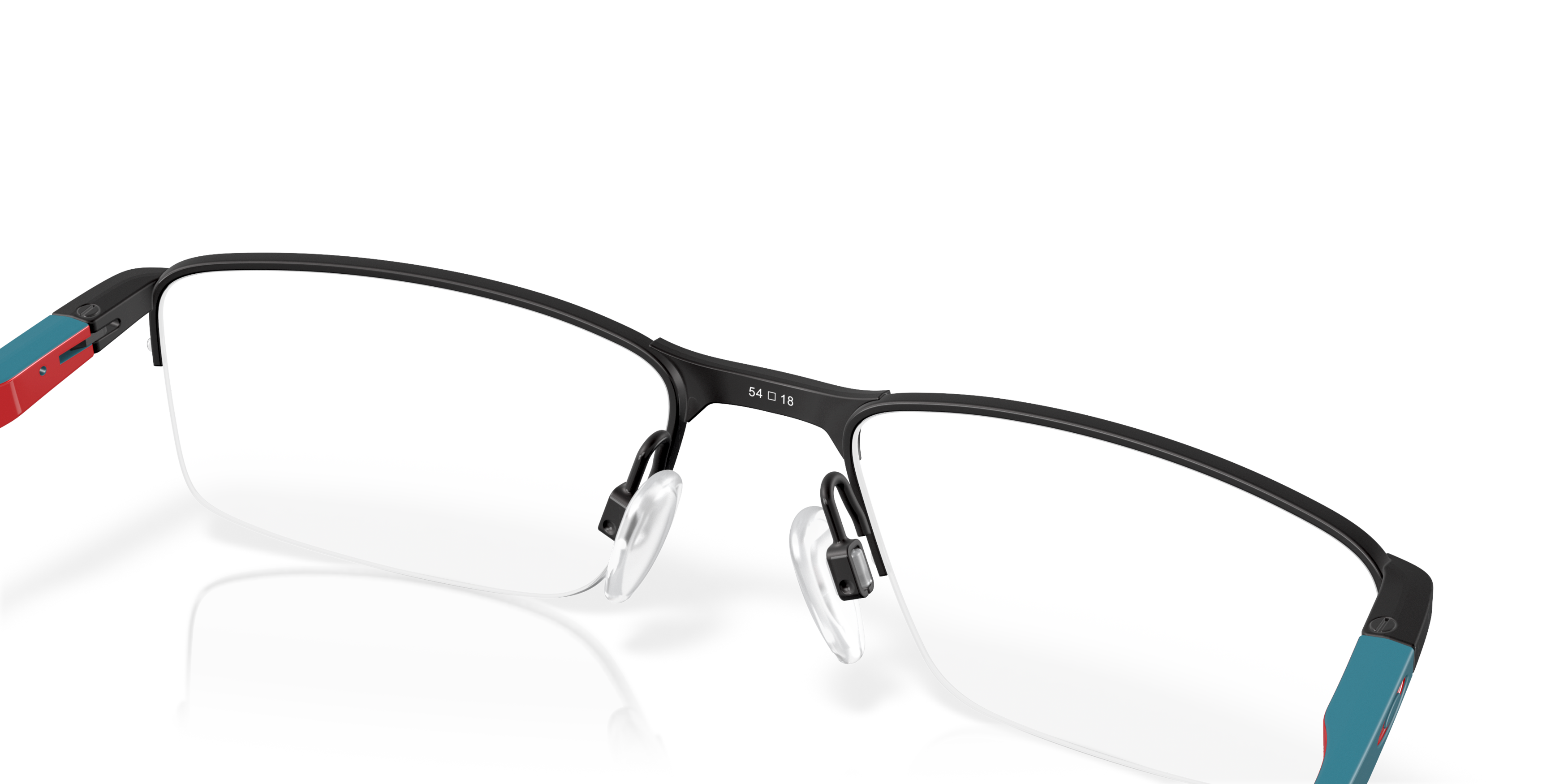 Detail03 Oakley Socket 5.5 OX 3218 Glasses Transparent / Black