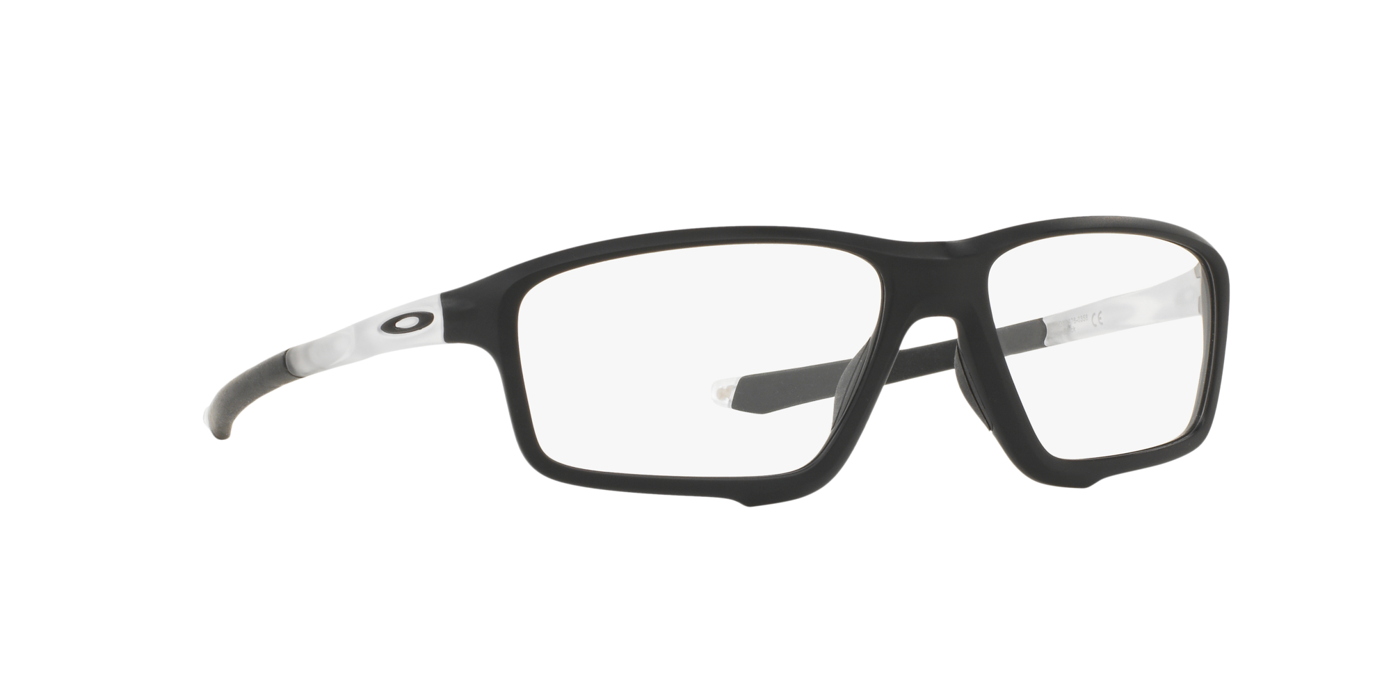 Angle_Right01 Oakley Crosslink Zero OX 8076 Glasses Transparent / Black