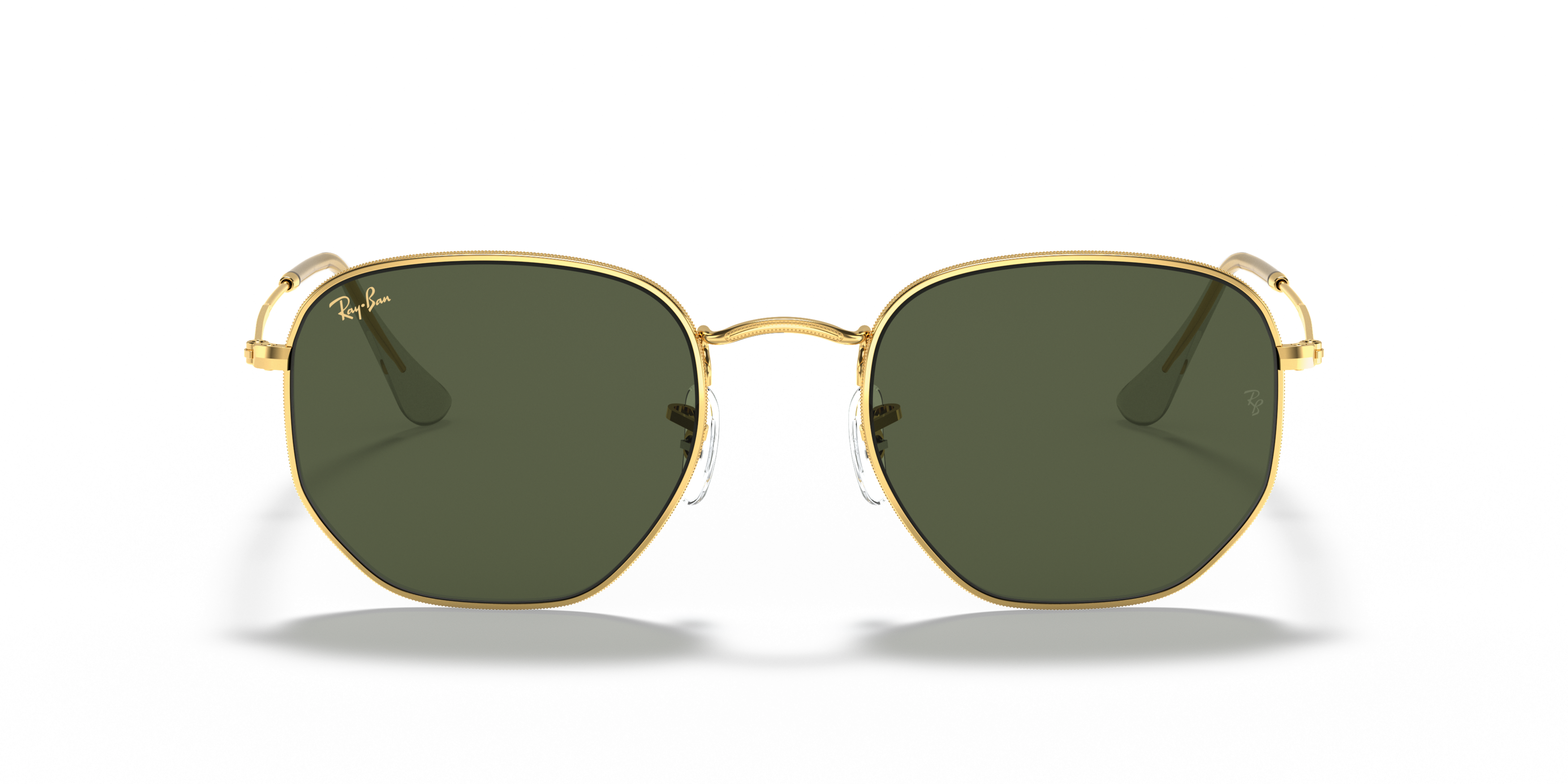 Front Ray-Ban RB3548 919631 Groen / Goud