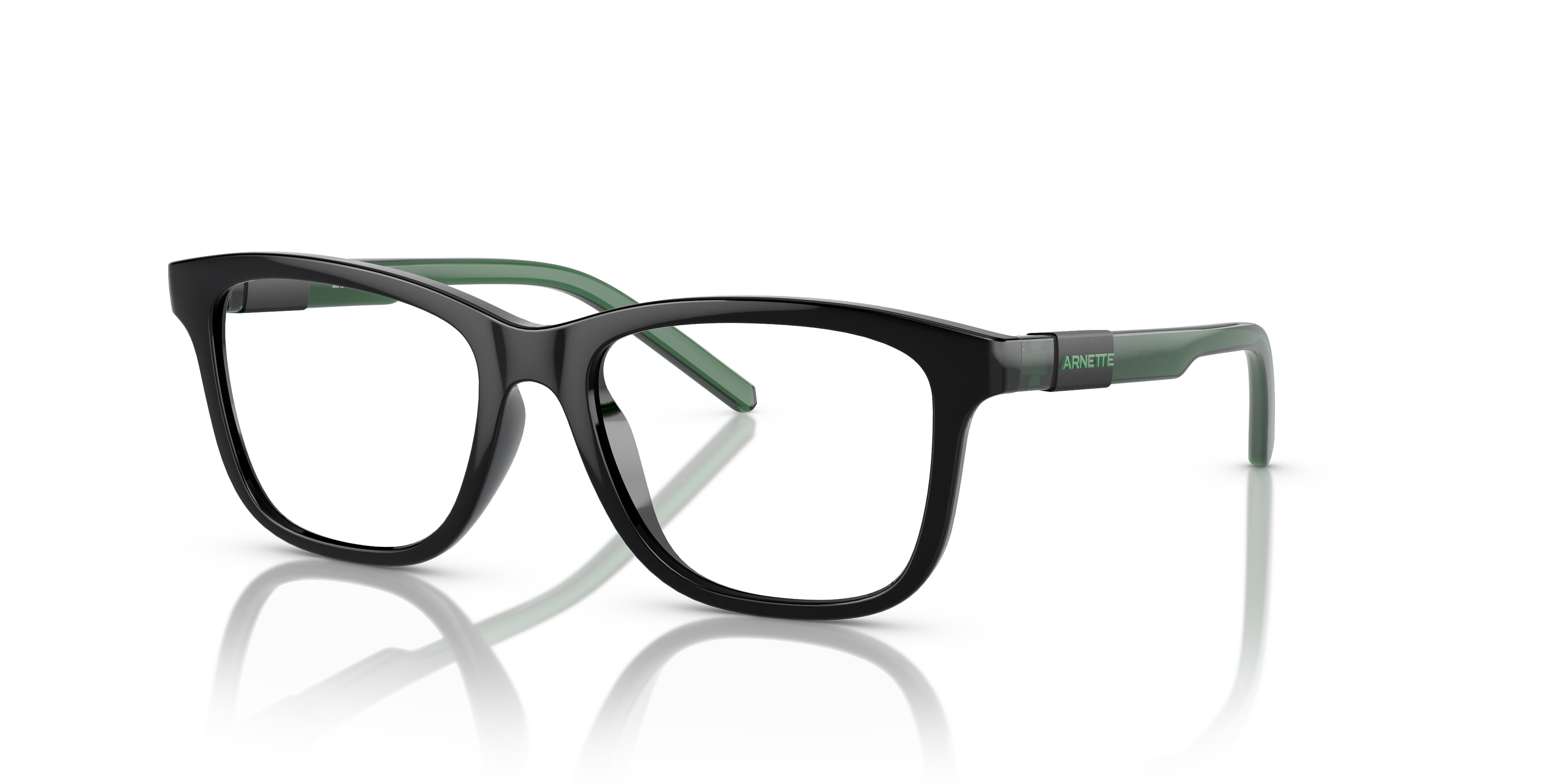 Angle_Left01 Arnette AN 7226 Children's Glasses Transparent / Black