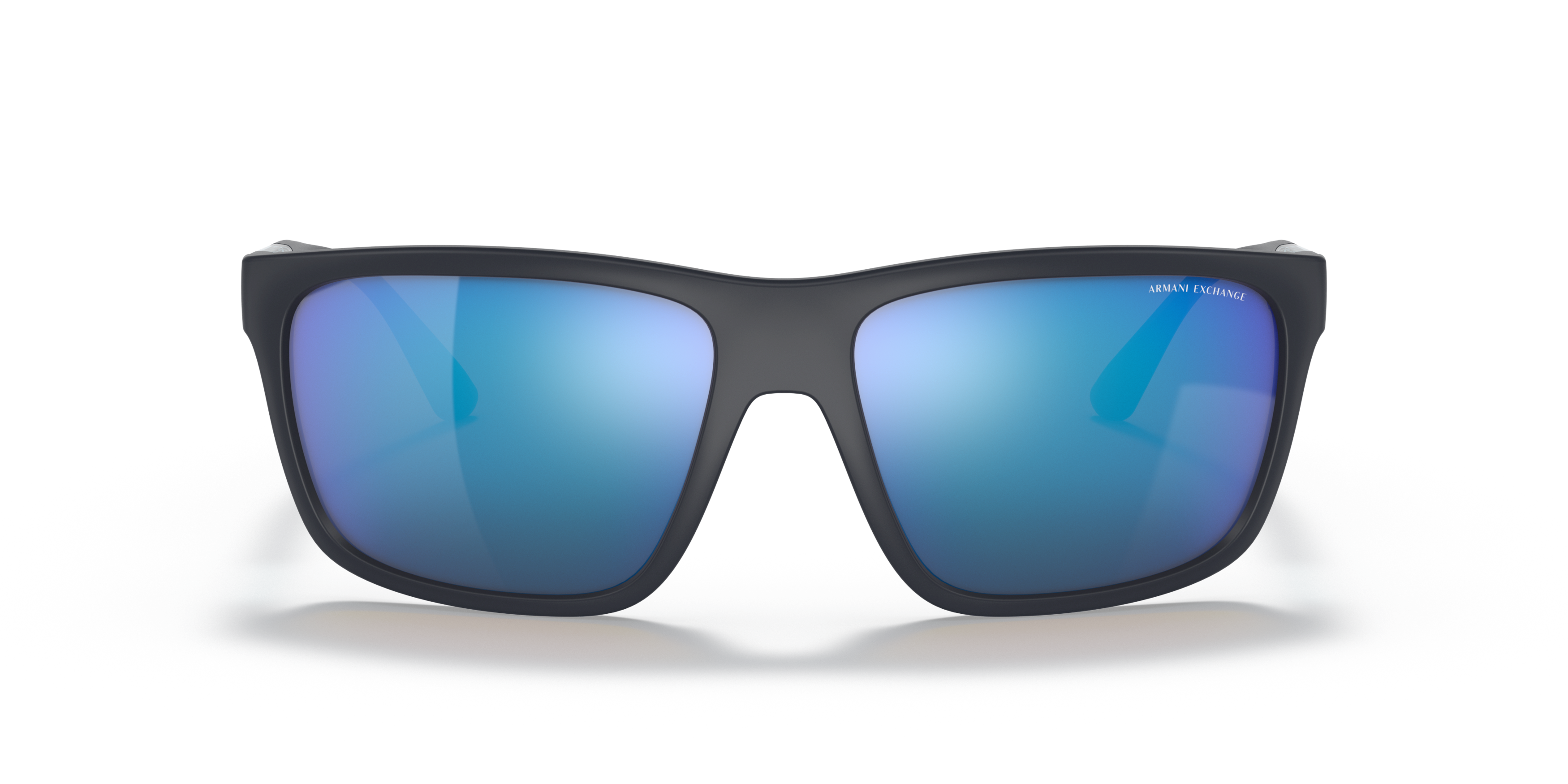 Front Armani Exchange AX 4121S Sunglasses Blue / Blue