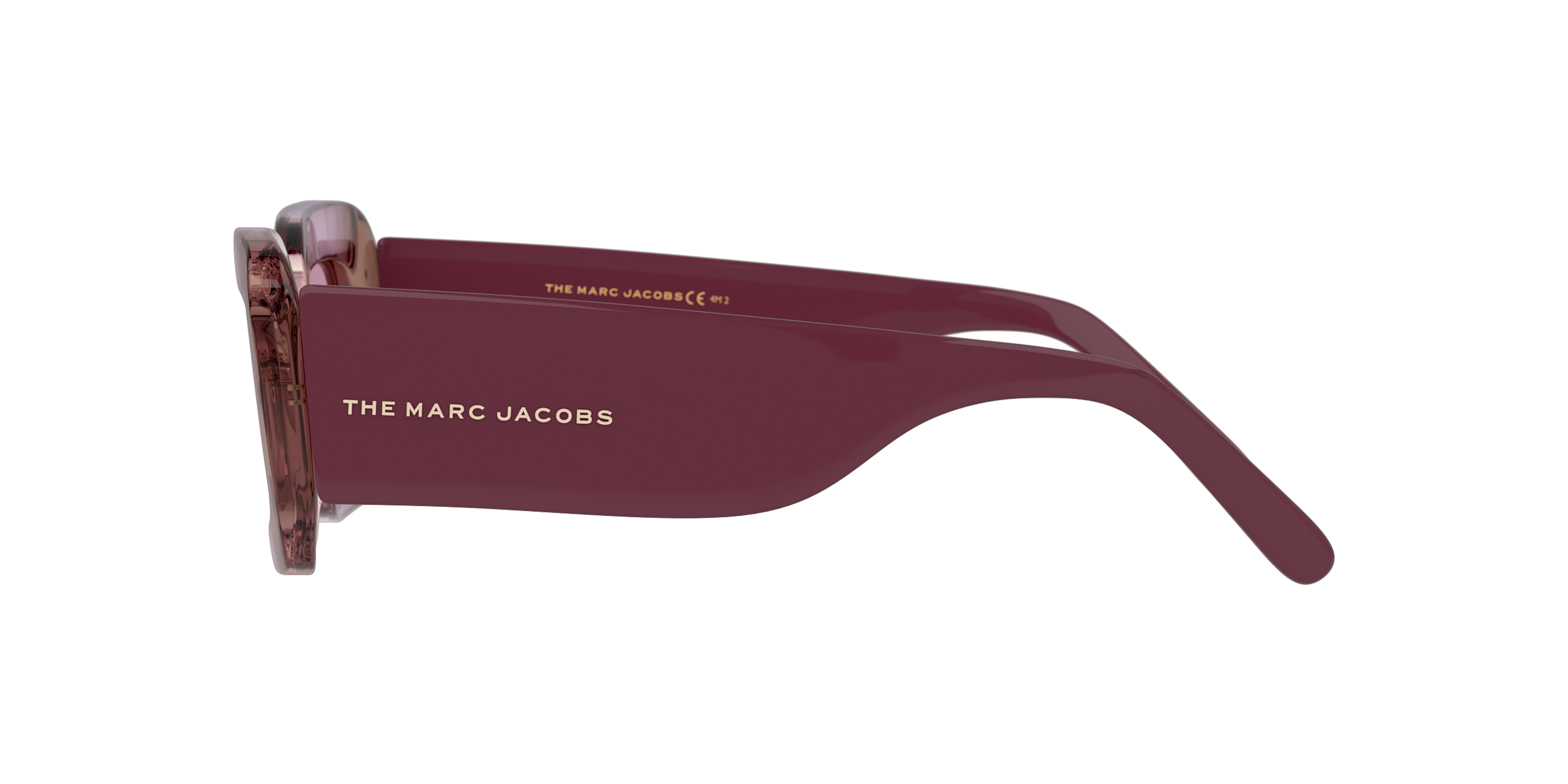 Angle_Left02 Marc Jacobs MARC 488/N/S E53 Marrone / Rosa