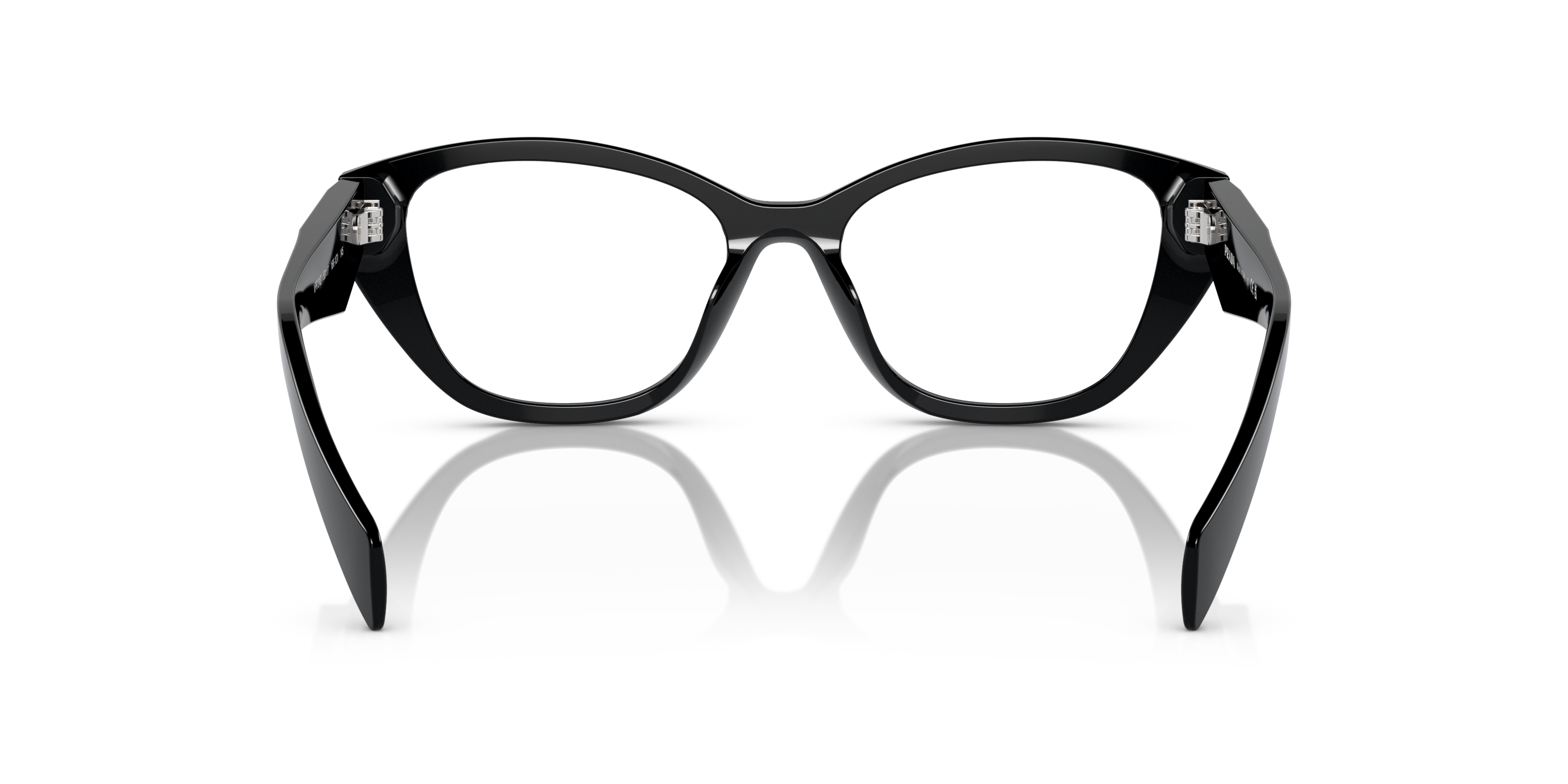 Detail02 Prada PR 21ZV (16K1O1) Glasses Transparent / Black