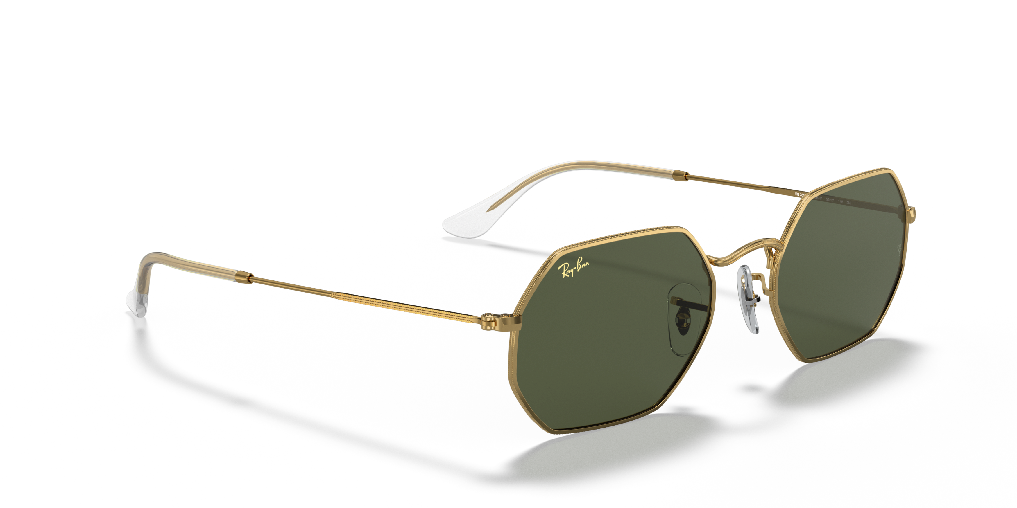 [products.image.angle_right01] Ray-Ban Octagonal Legend Gold RB3556 919631