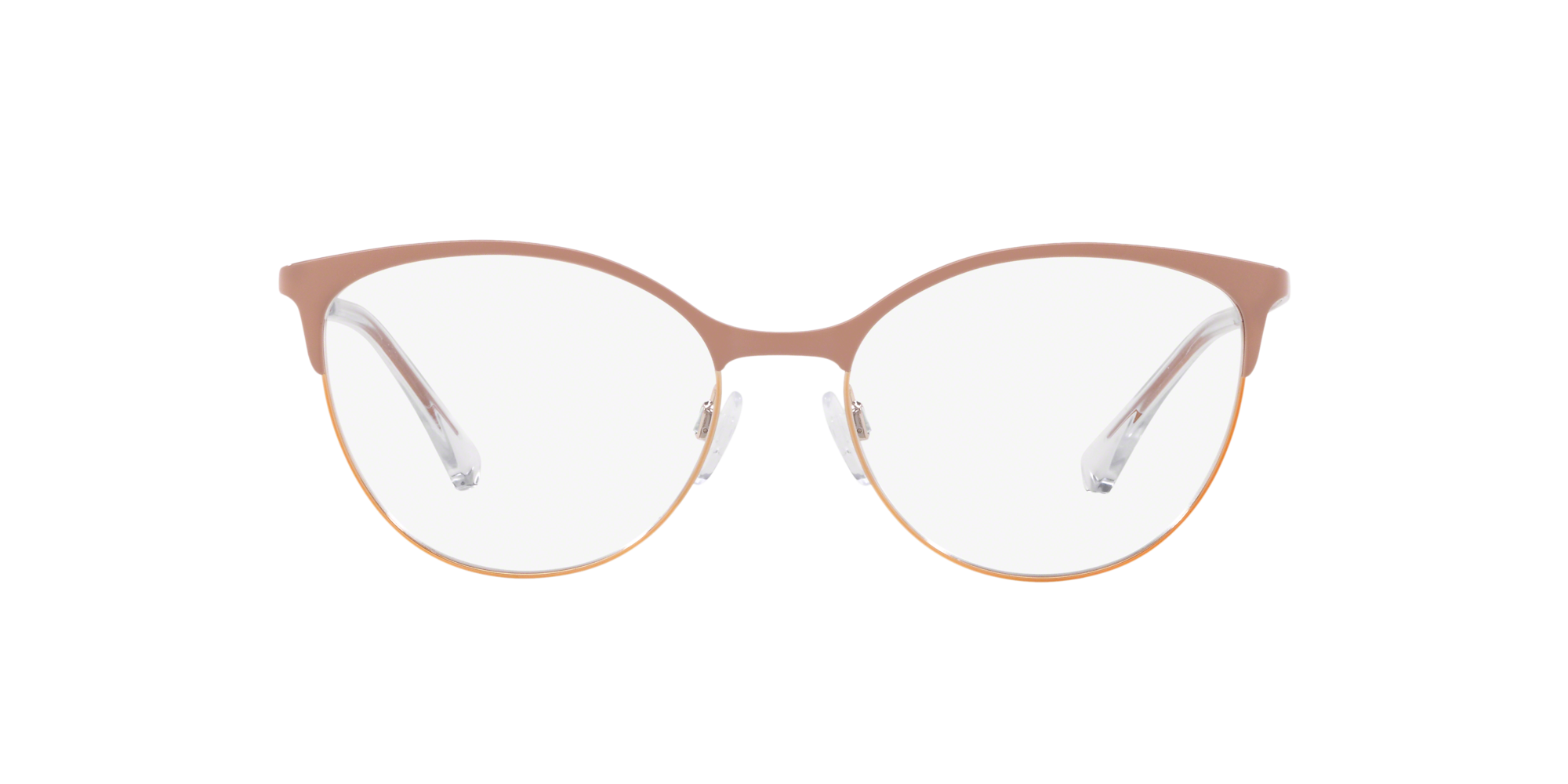 Front Emporio Armani EA 1087 Glasses Transparent / Pink