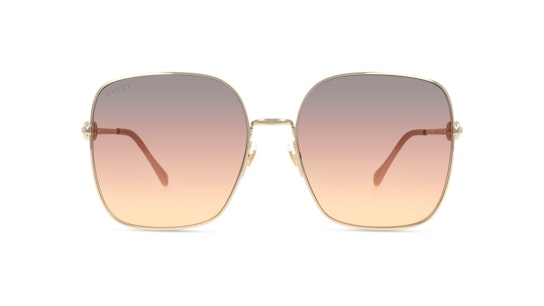 Gucci GG 0879S (004) Sunglasses Brown / Gold