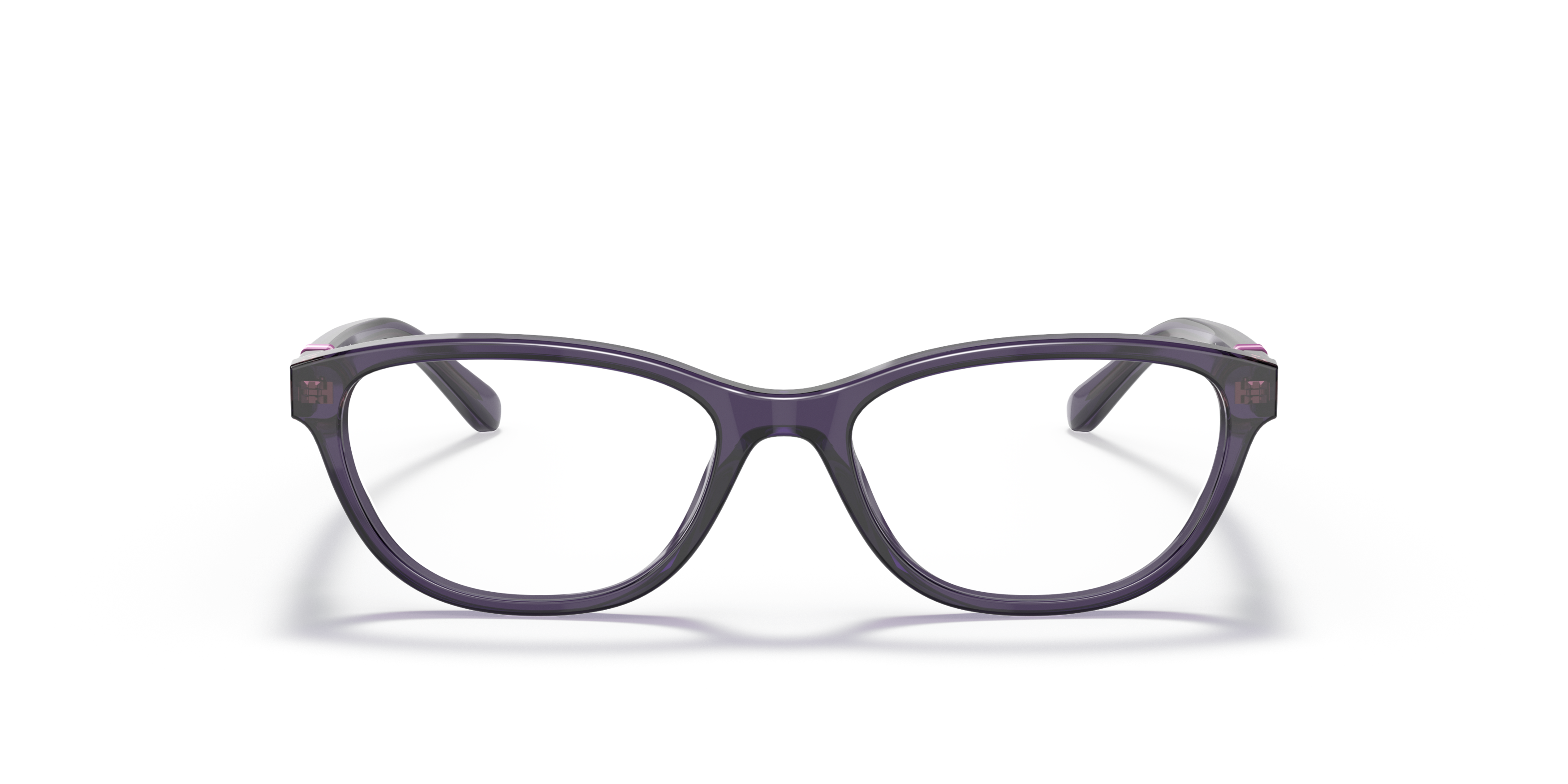 Front Polo Ralph Lauren PP 8542 Children's Glasses Transparent / Transparent, Purple