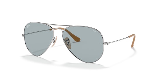 Ray-Ban Aviator Washed Evolve RB3025 9065I5 Blauw / Zilver