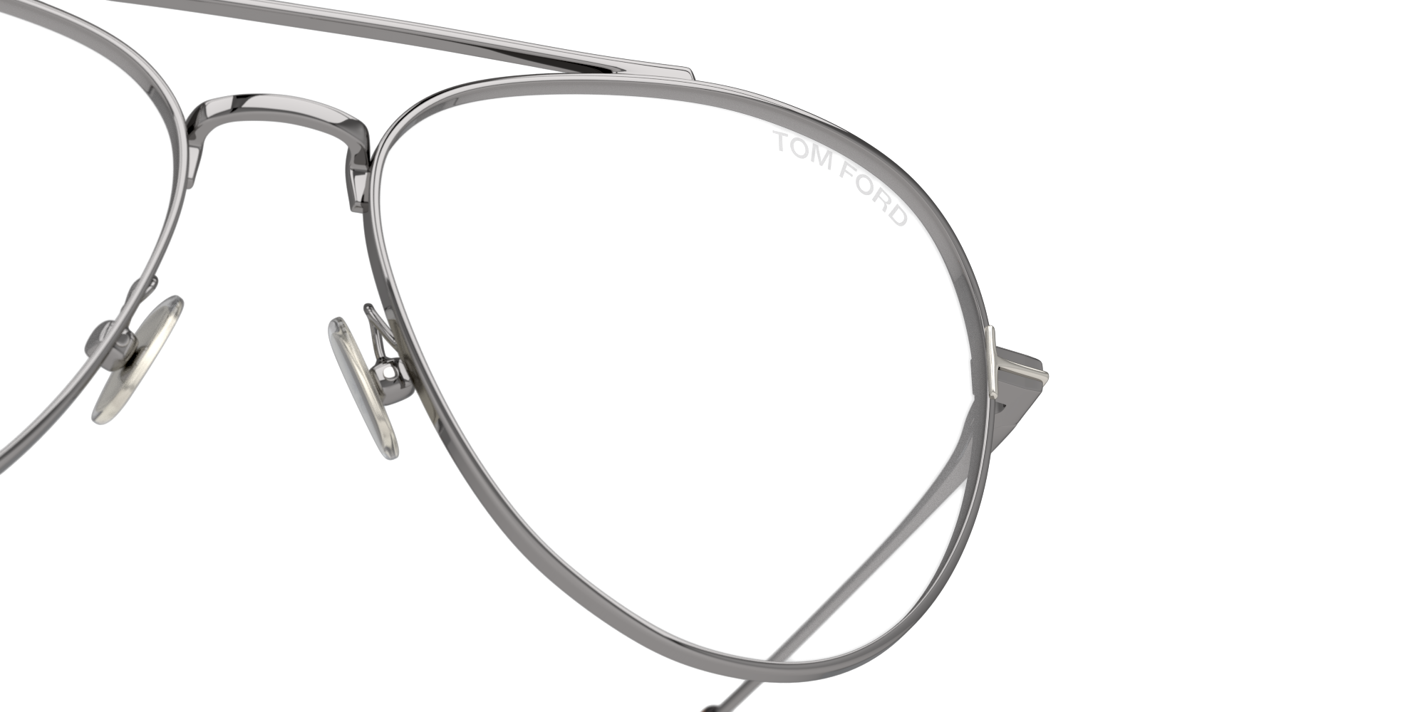 Detail01 Tom Ford FT 5800-B (008) Glasses Transparent / Grey