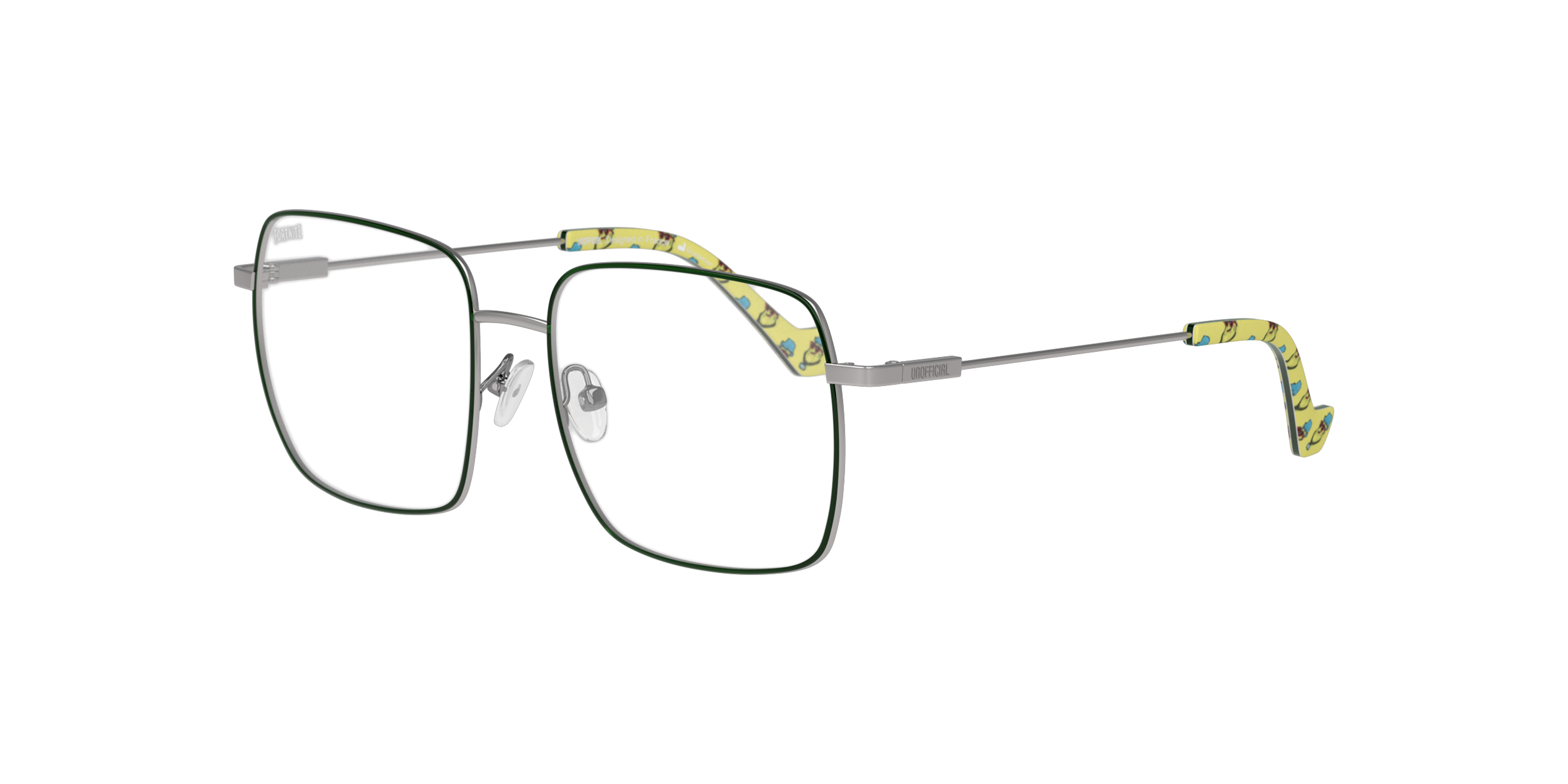 Angle_Left01 Fortnite with Unofficial UNSU0170 (BGT0) Glasses Transparent / Grey
