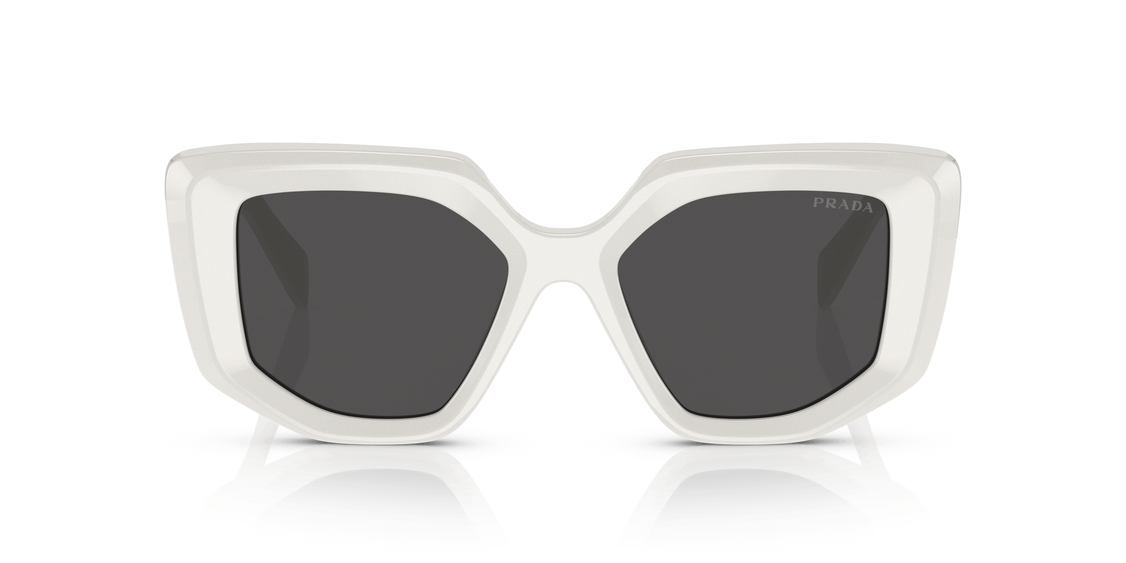 Front Prada PR 14ZS 1425S0 Grigio / Bianco