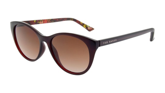 Ted Baker Lisbet TB 1583 (253) Sunglasses Brown / Red