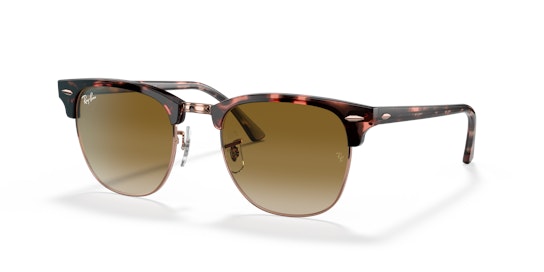 Ray-Ban Clubmaster Fleck RB 3016 Sunglasses Brown / Havana