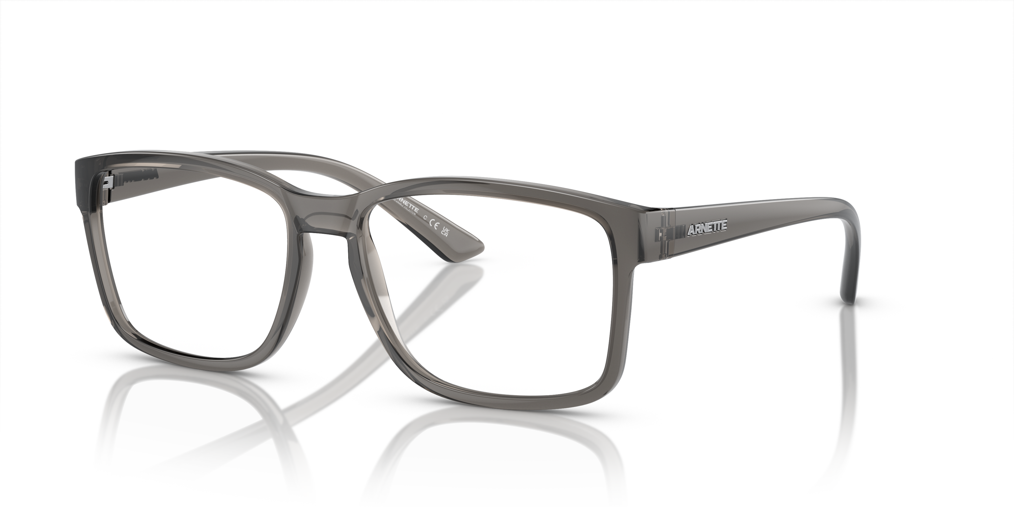 Angle_Left01 Arnette AN 7177 (2590) Glasses Transparent / Transparent, Grey