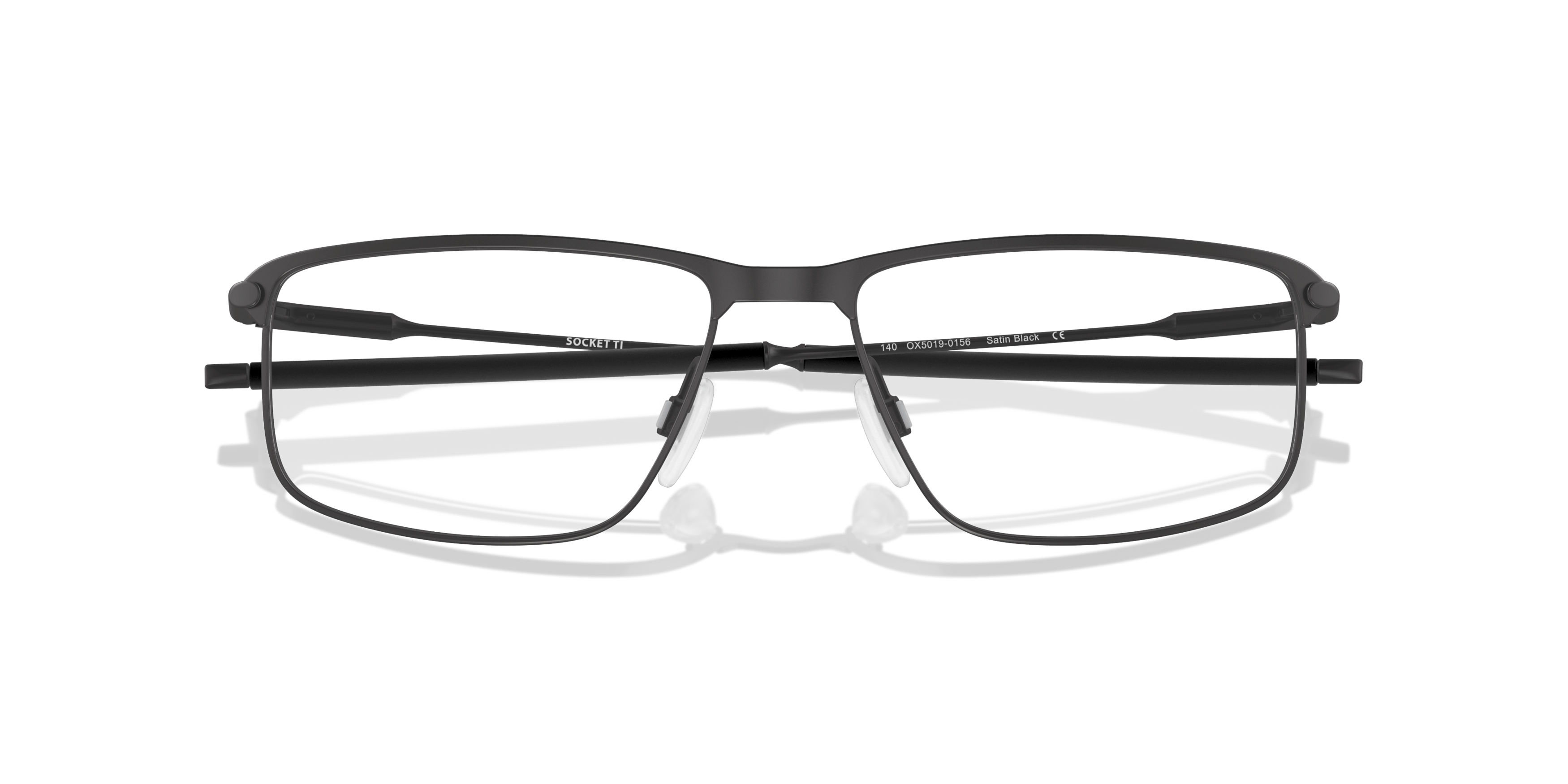 Folded Oakley Socket TI OX 5019 Glasses Transparent / Black