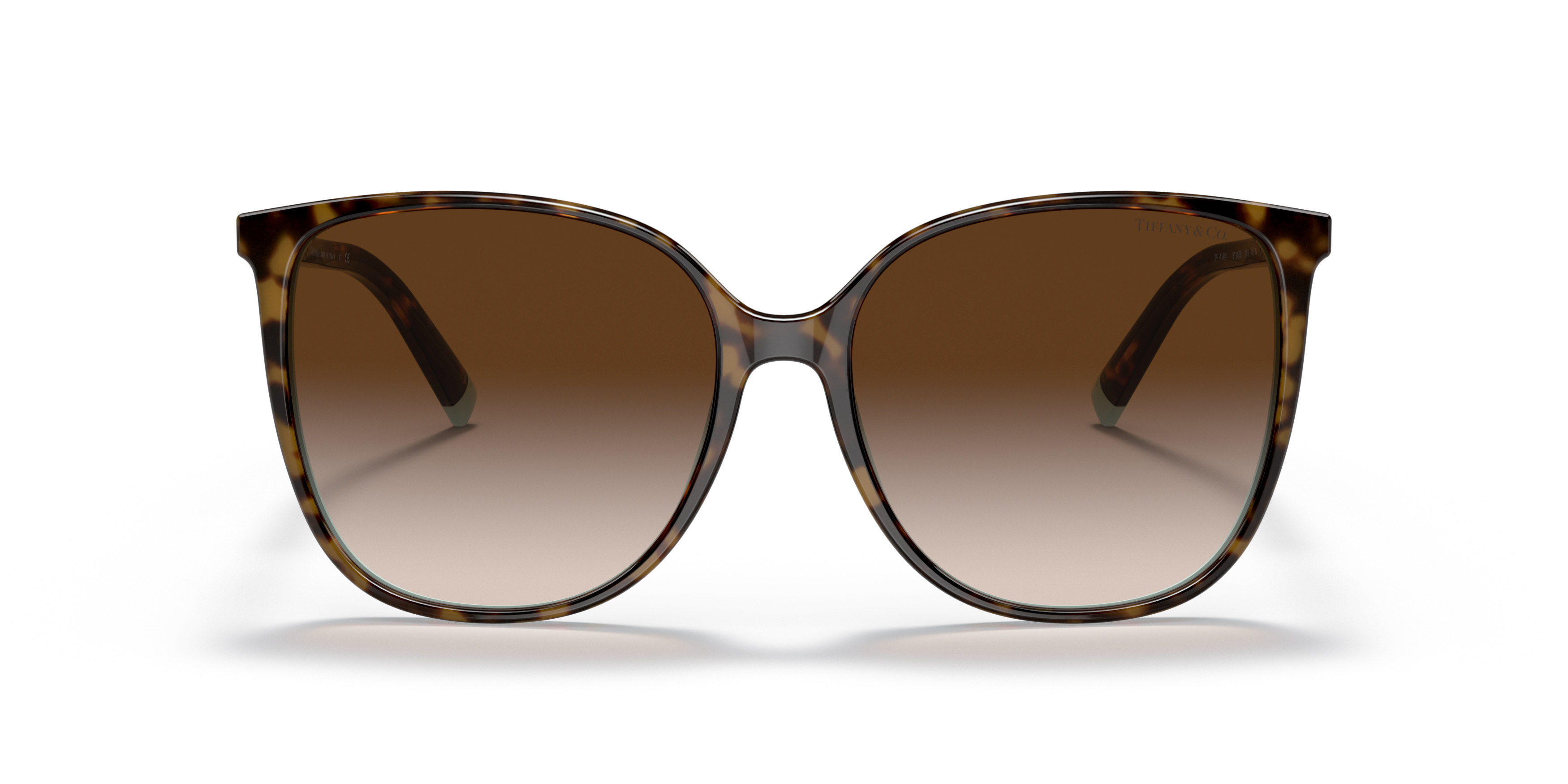Front Tiffany & Co TF4184 Sunglasses Brown / Havana