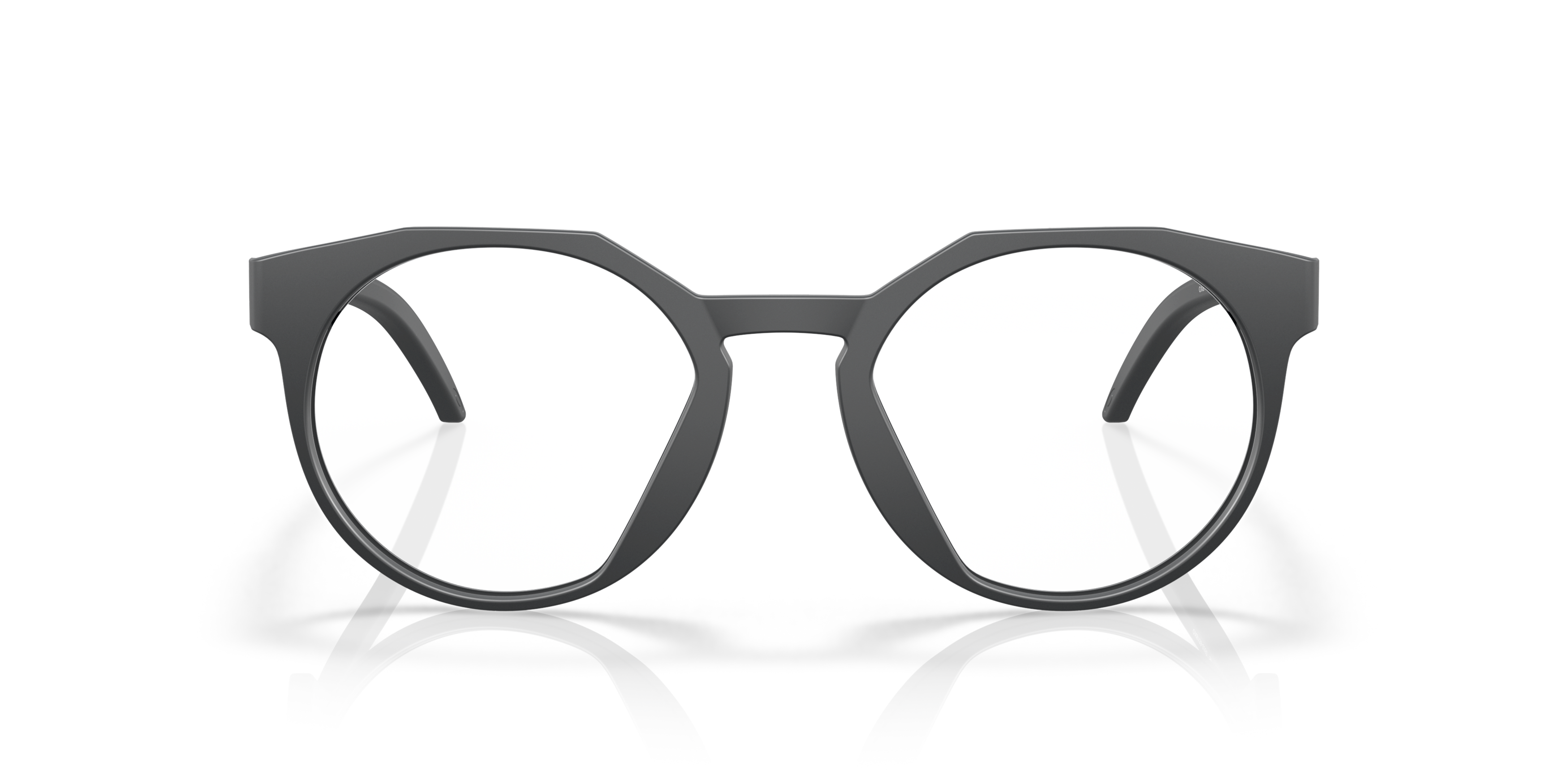 Front Oakley OX 8139 Glasses Transparent / Black