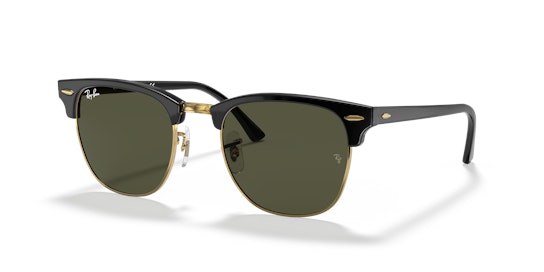 Ray-Ban Clubmaster 0RB3016 W0365 Verde / Negro 