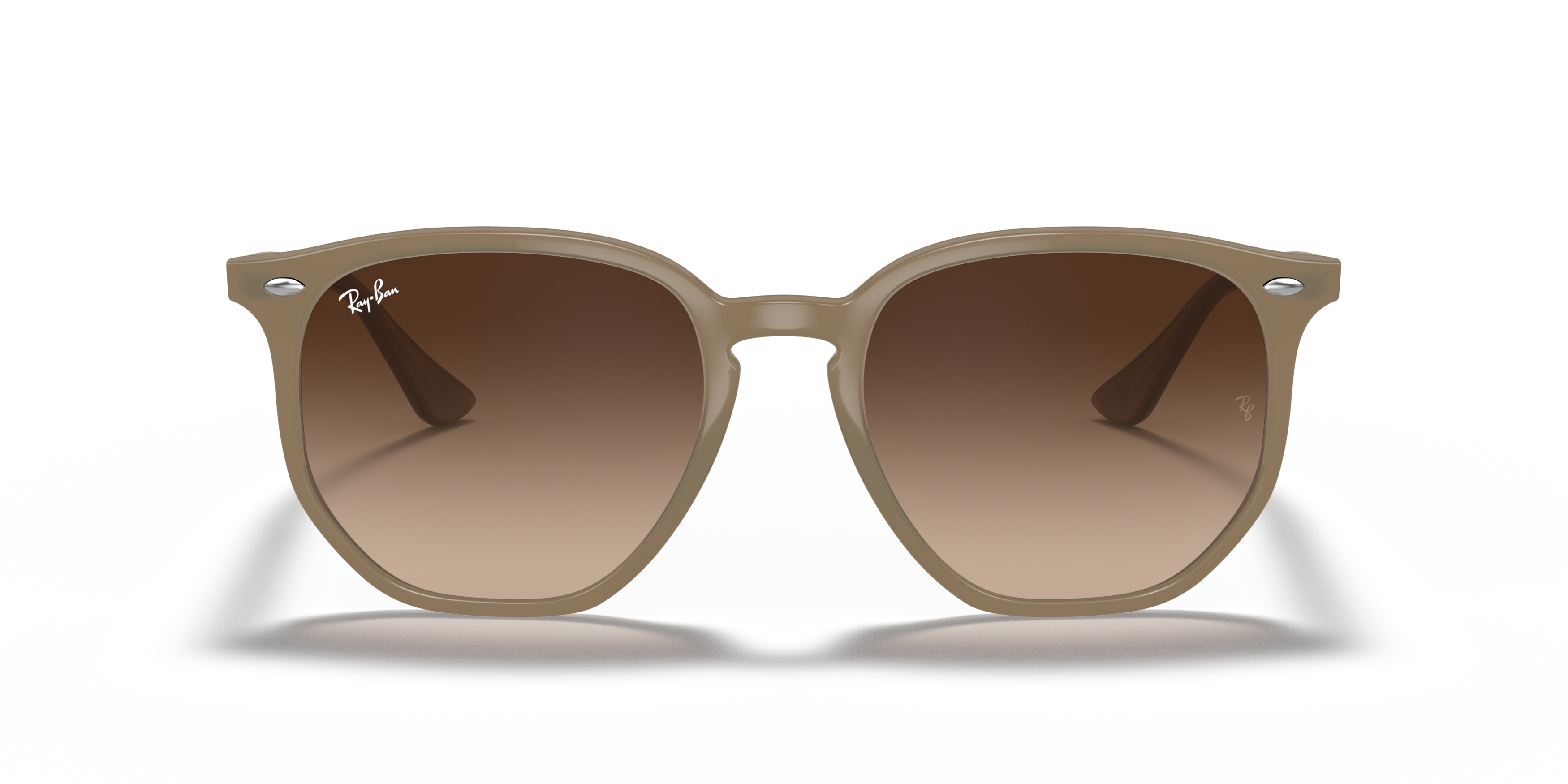 Front Ray-Ban RB 4306 (710/83) Sunglasses Brown / Tortoise Shell