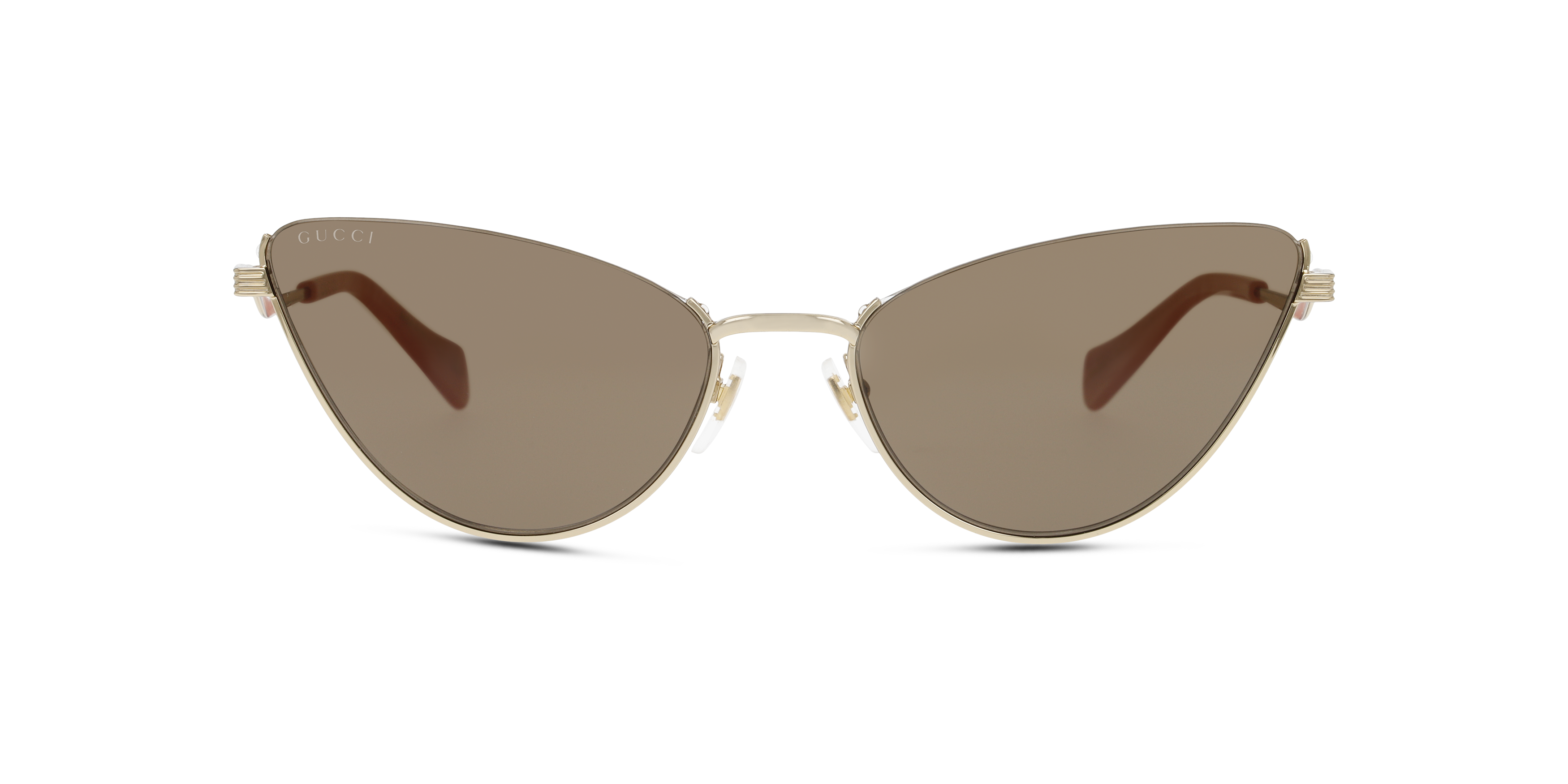 Front Gucci GG 1006S Sunglasses Brown / Black