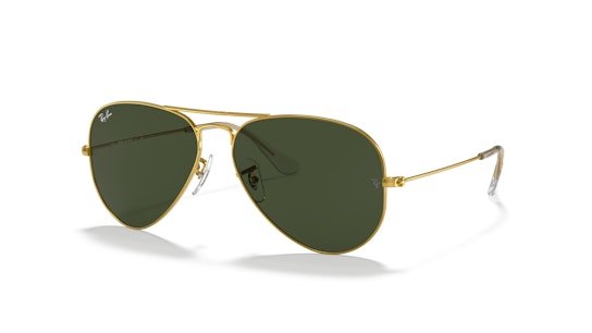 Ray-Ban Aviator (55mm) RB 3025 (W3234) Sunglasses Grey / Gold