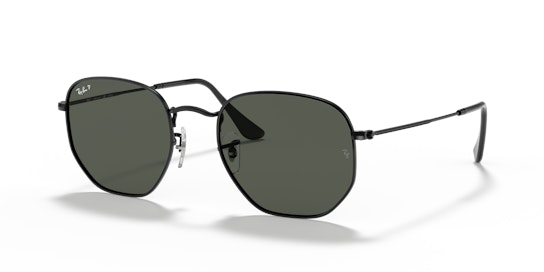 Ray-Ban Hexagonal Flat Lenses RB 3548N Sunglasses Green / Black