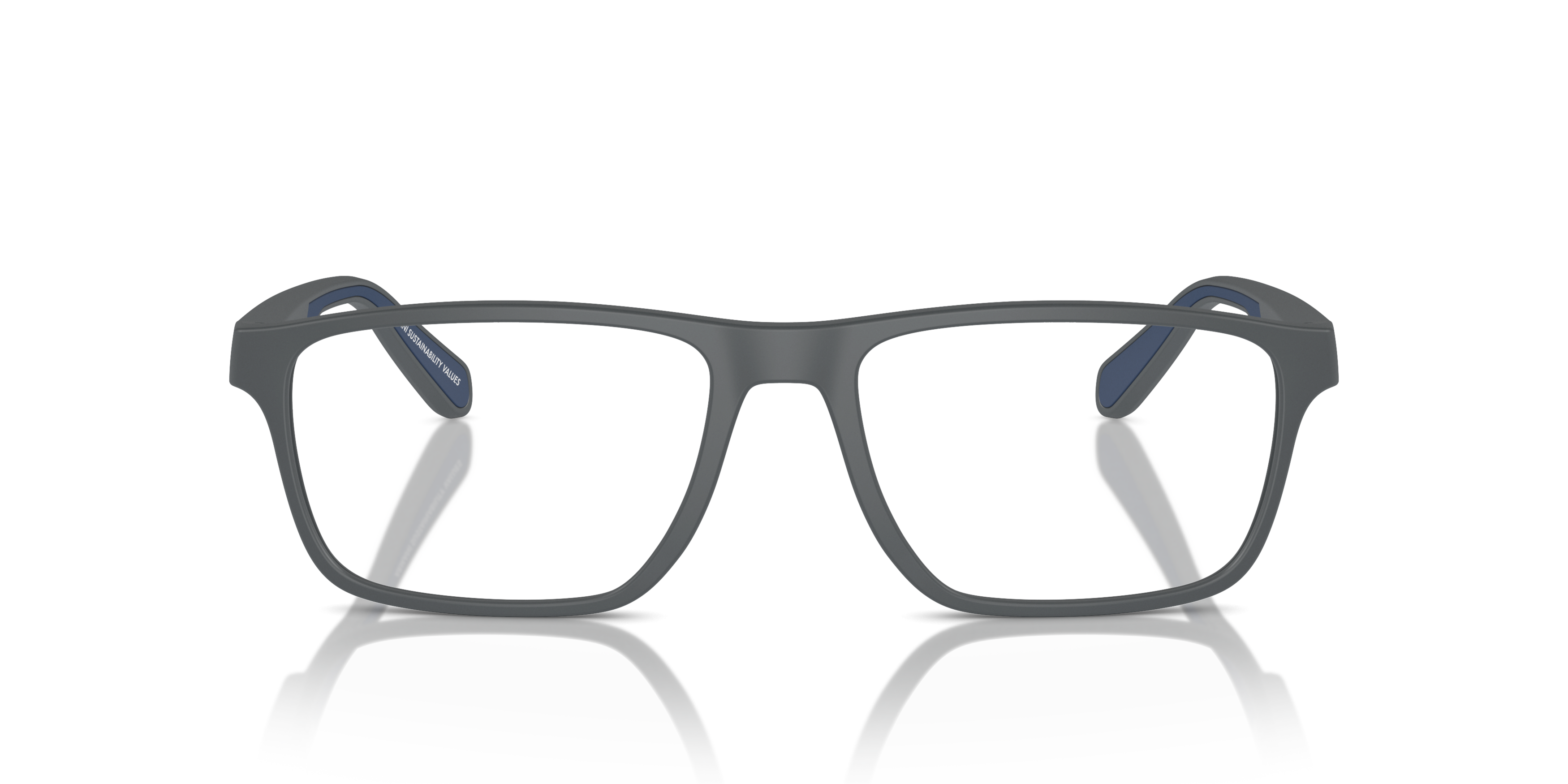 Front Emporio Armani EA 3233 Glasses Transparent / Black