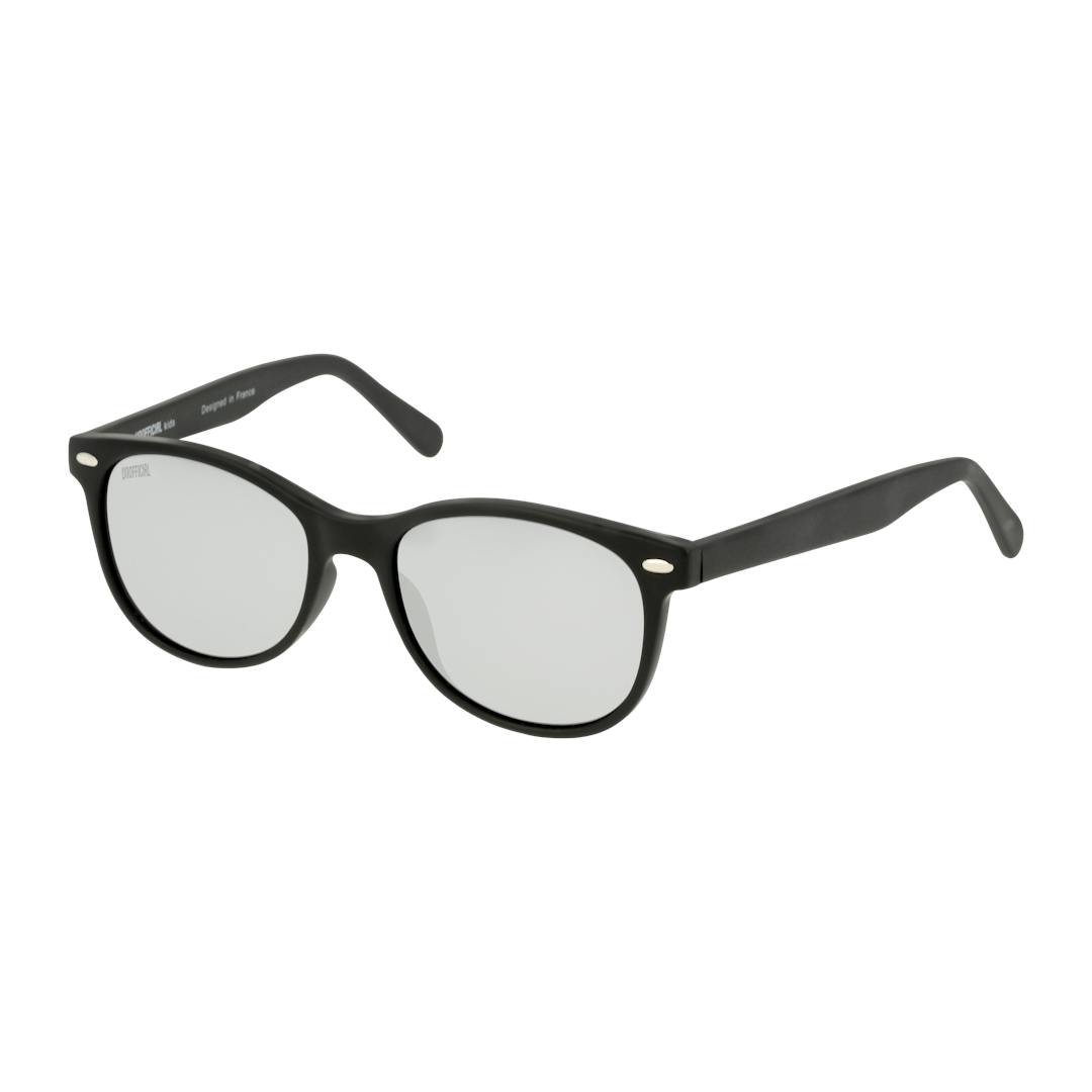 Unofficial UNSK5004 Lunettes de Soleil Enfant - Rectangle Noir - Possibilité de verres correcteurs -