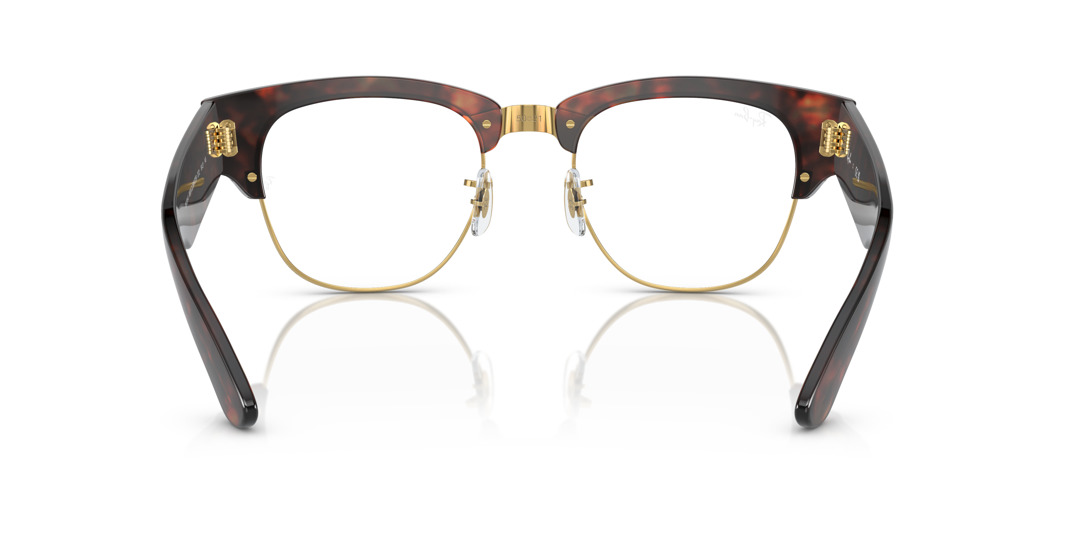 Detail02 Ray-Ban RX 0316V Glasses Transparent / Black, Gold