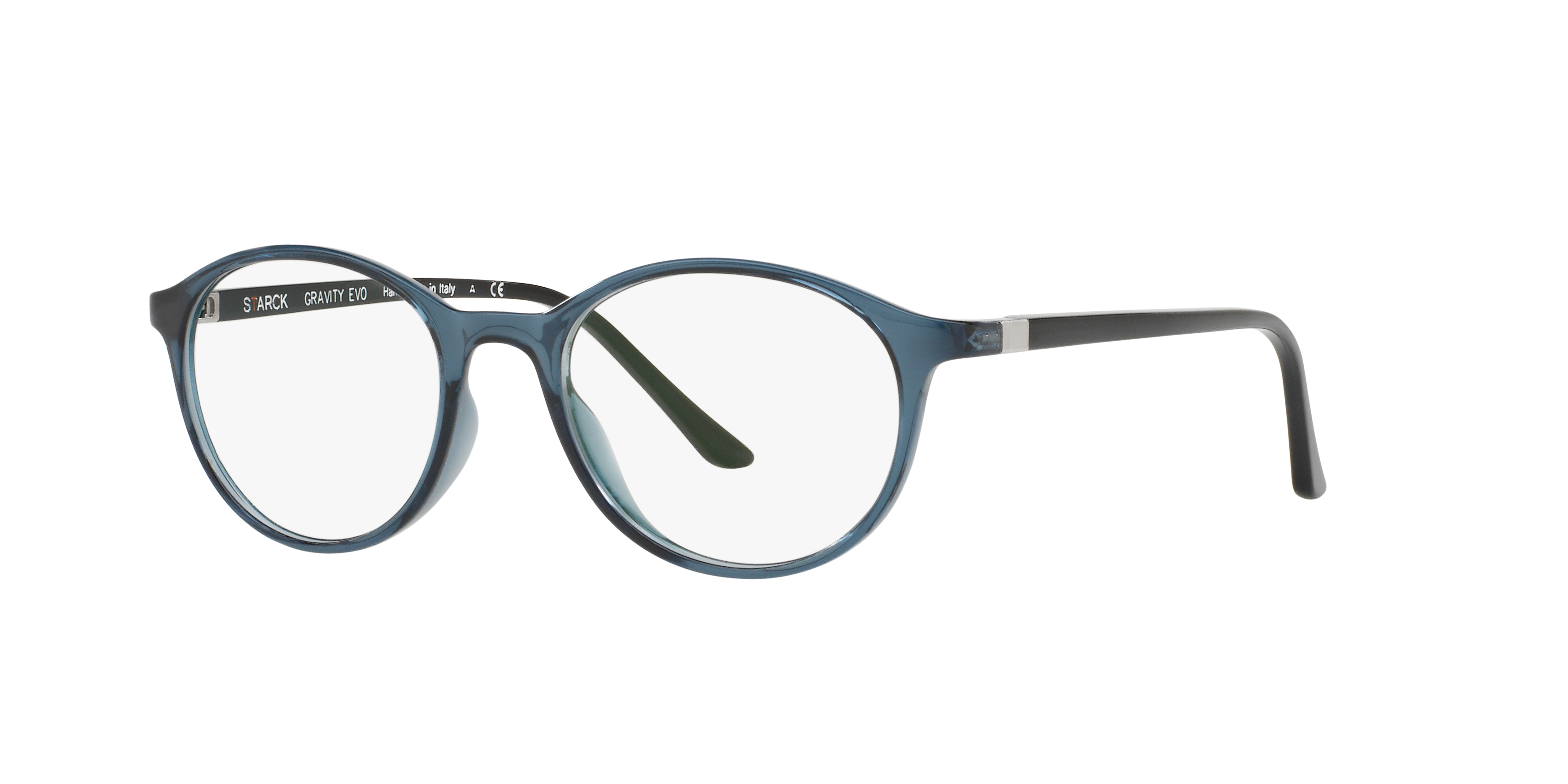Angle_Left01 Starck SH 3007X Glasses Transparent / Blue