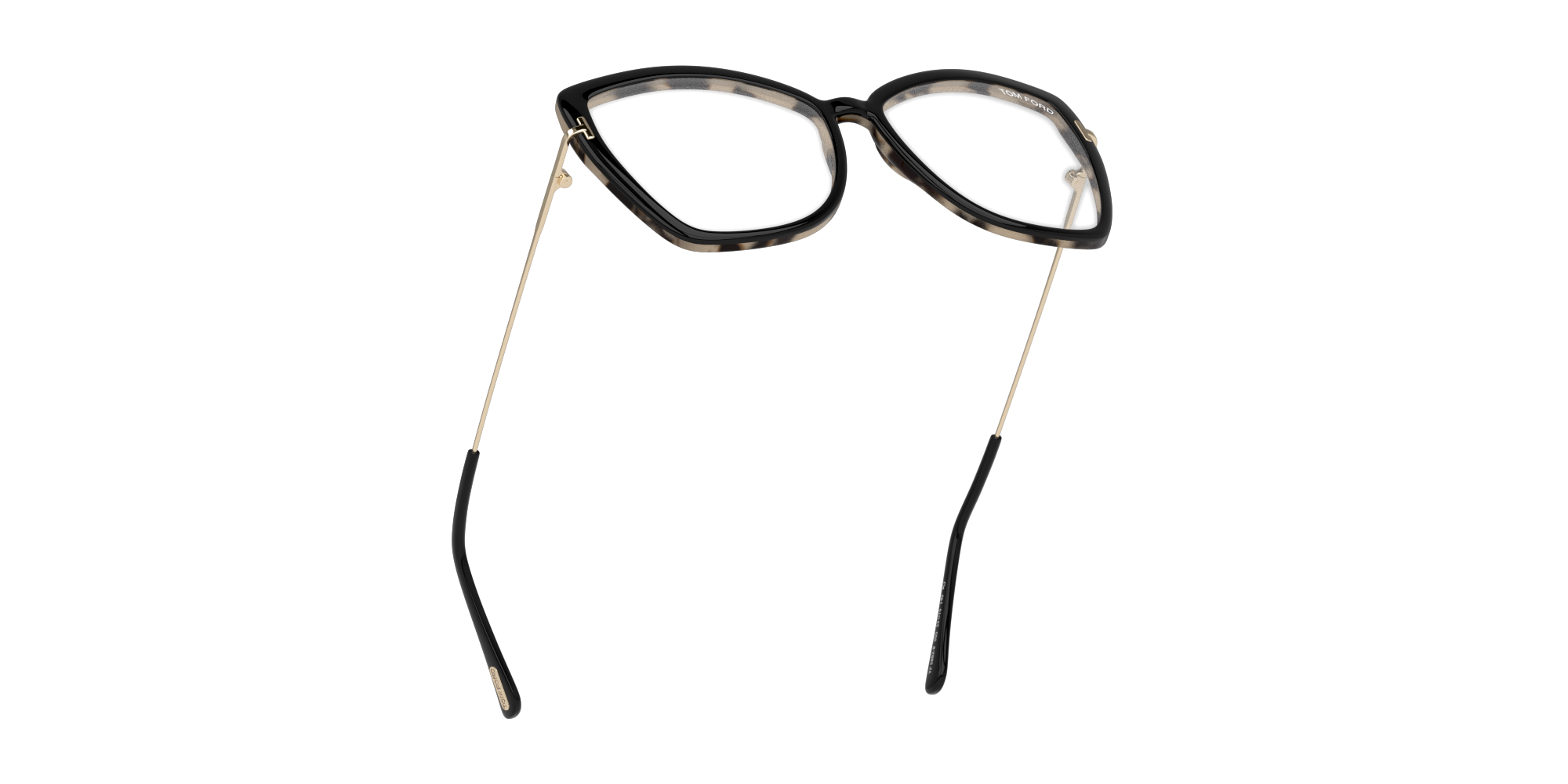 Bottom_Up Tom Ford FT5882-B Glasses Transparent / Black