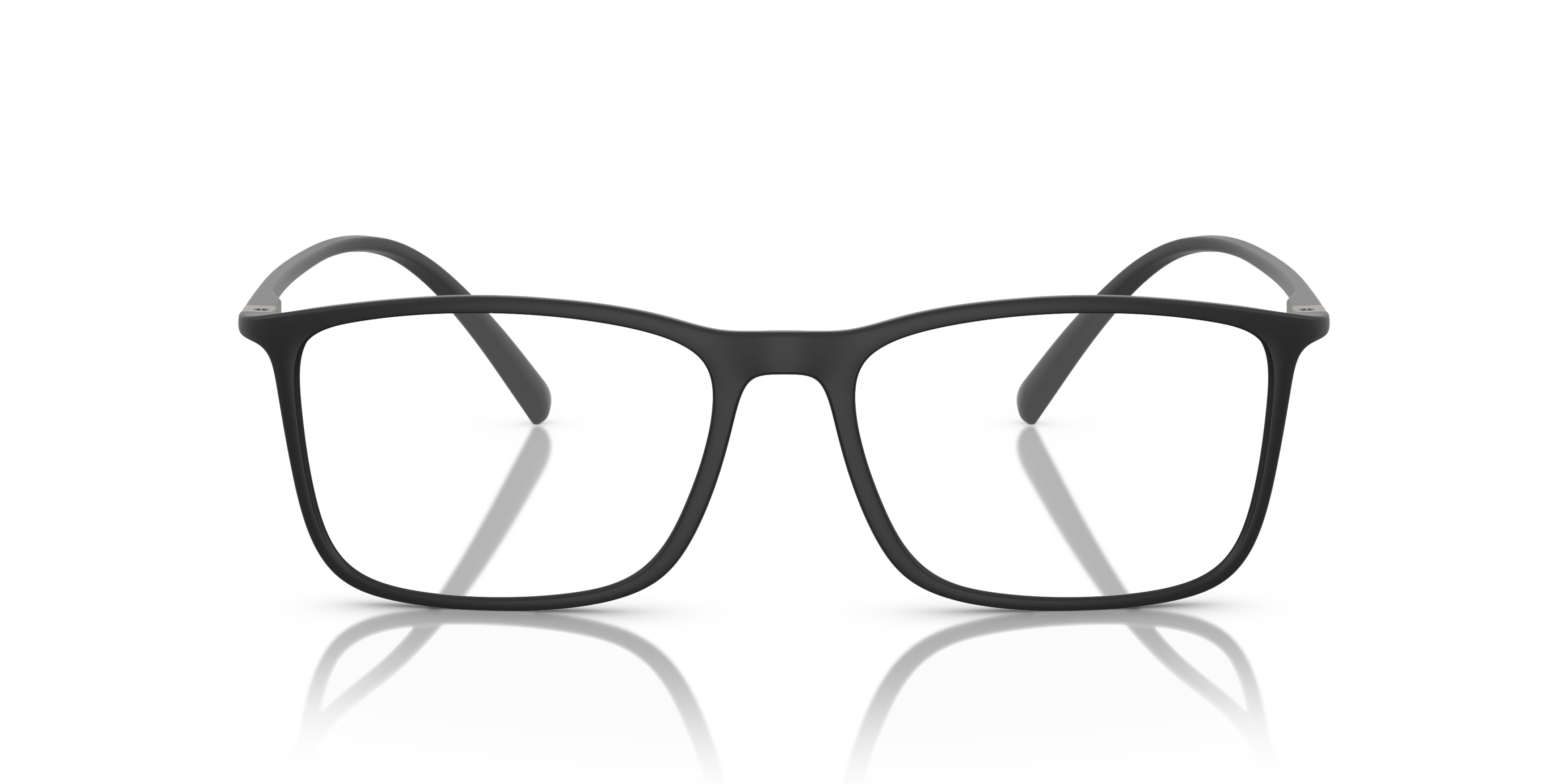 Front Giorgio Armani AR 7244U (5042) Glasses Transparent / Black