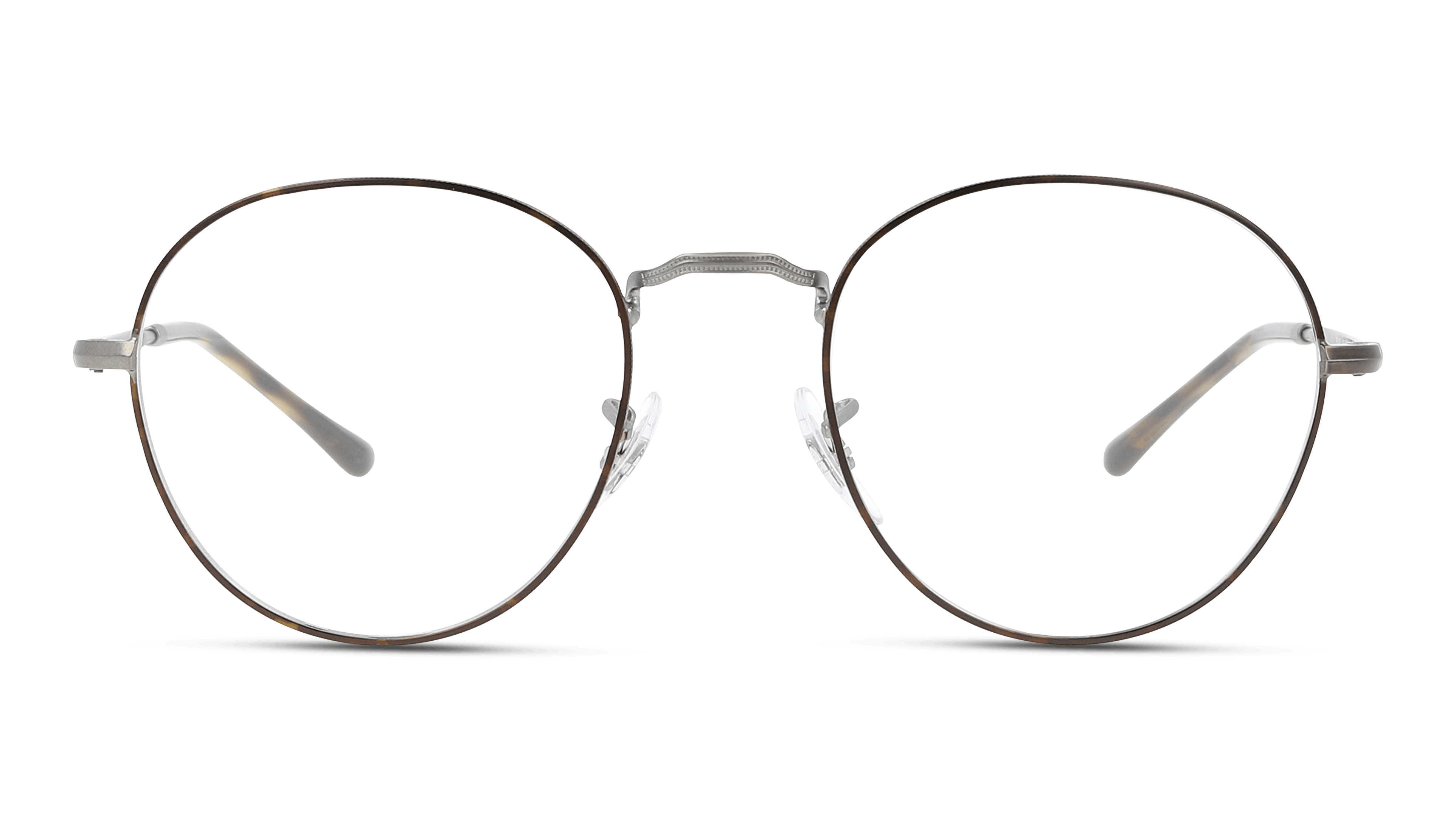 Front, RAY-BAN Round Metal Optics II RX3582V 3034