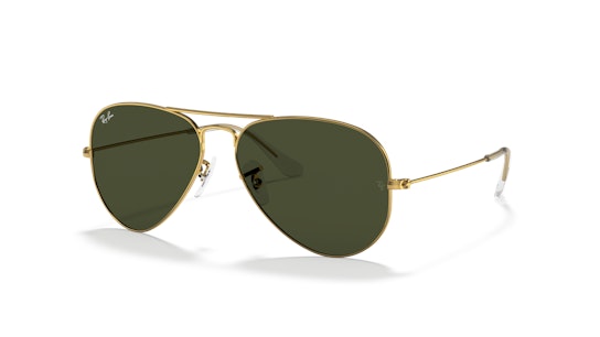 Ray-Ban Aviator RB 3025 Sunglasses Black / Gold