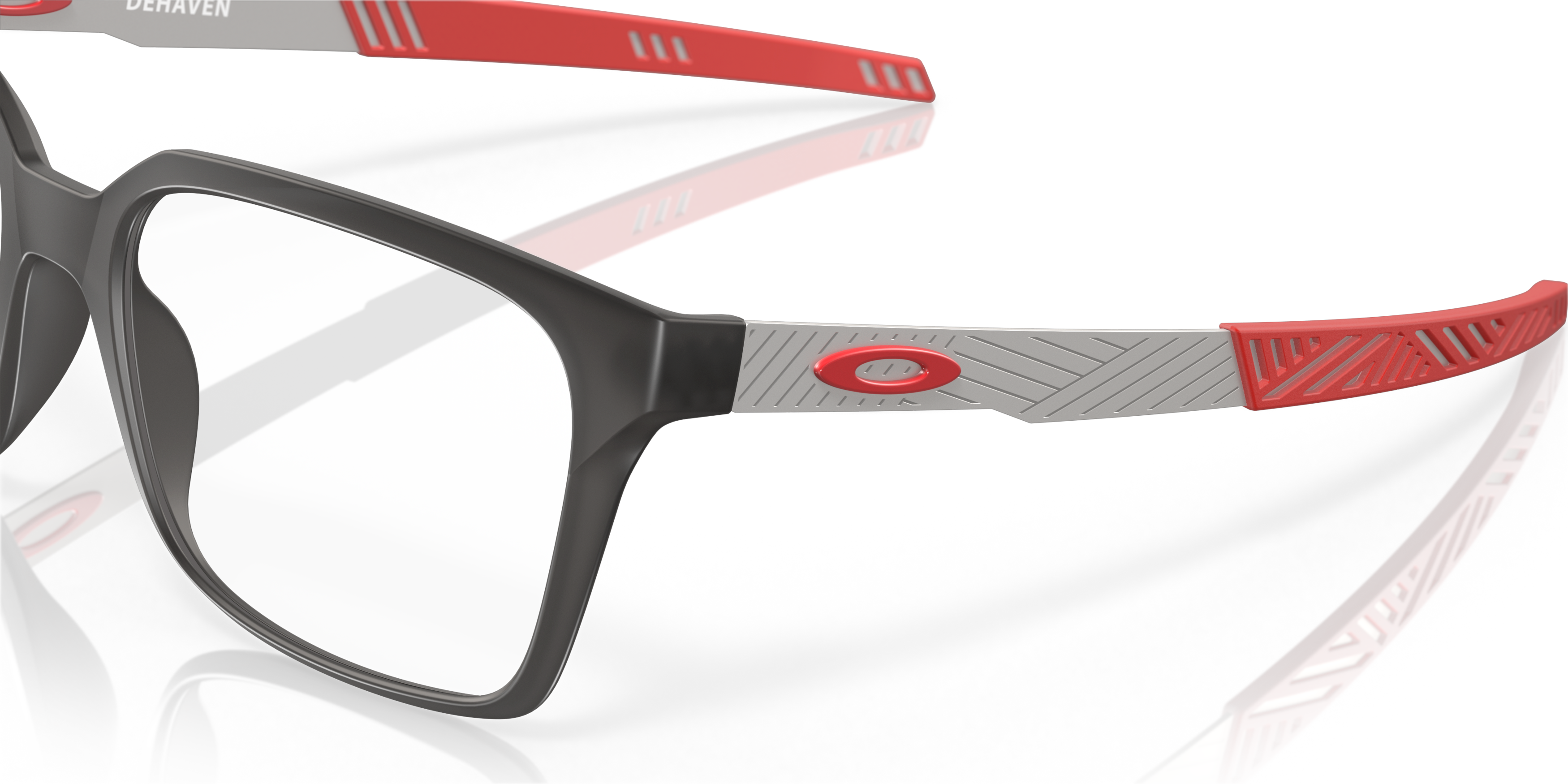 Detail01 Oakley OX 8054 (805402) Glasses Transparent / Grey