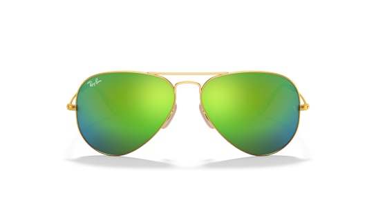 Ray-Ban Aviator RB 3025 (112/19) Sunglasses Green / Gold