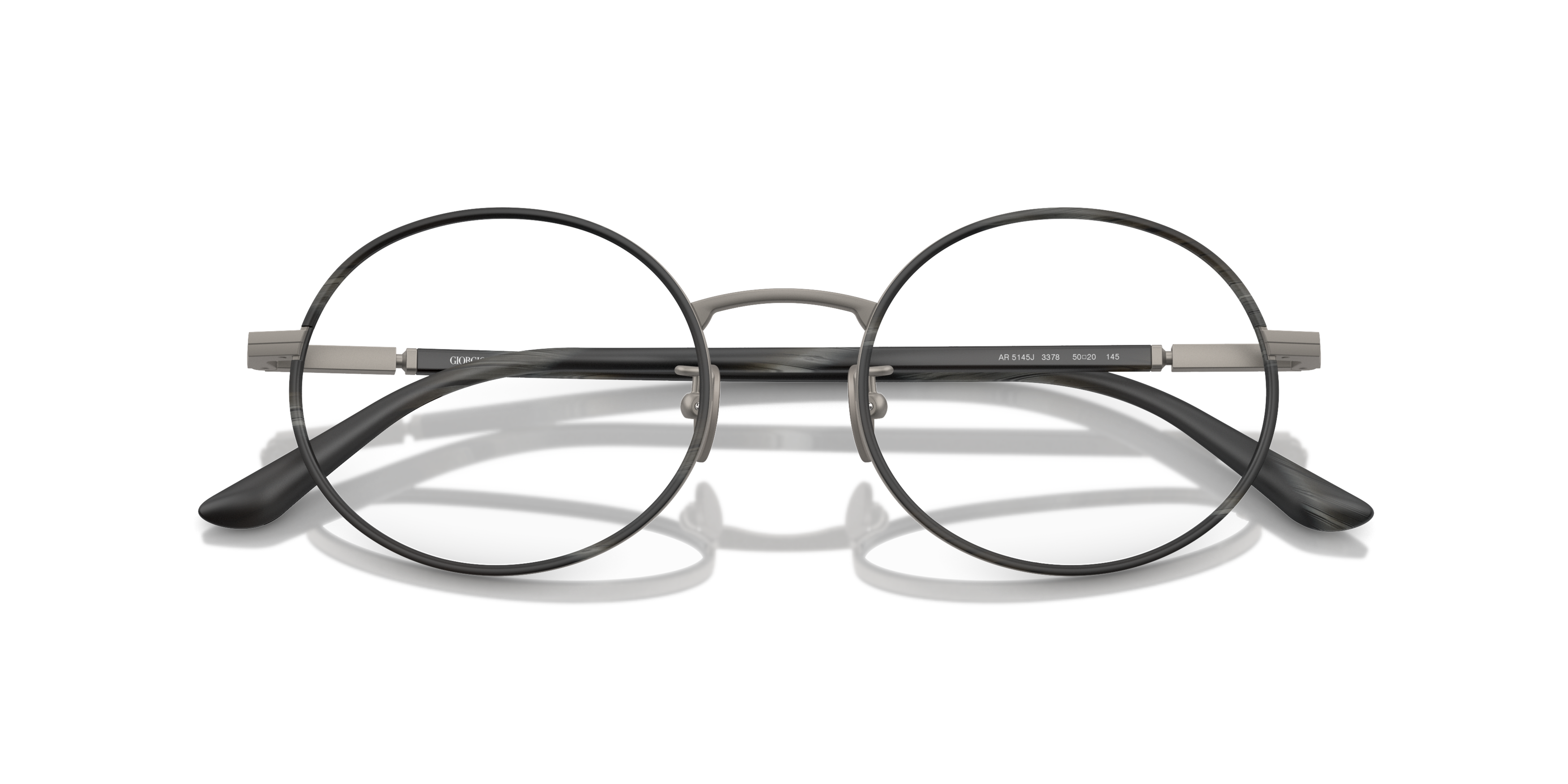 Folded Giorgio Armani AR 5145J Glasses Transparent / Black