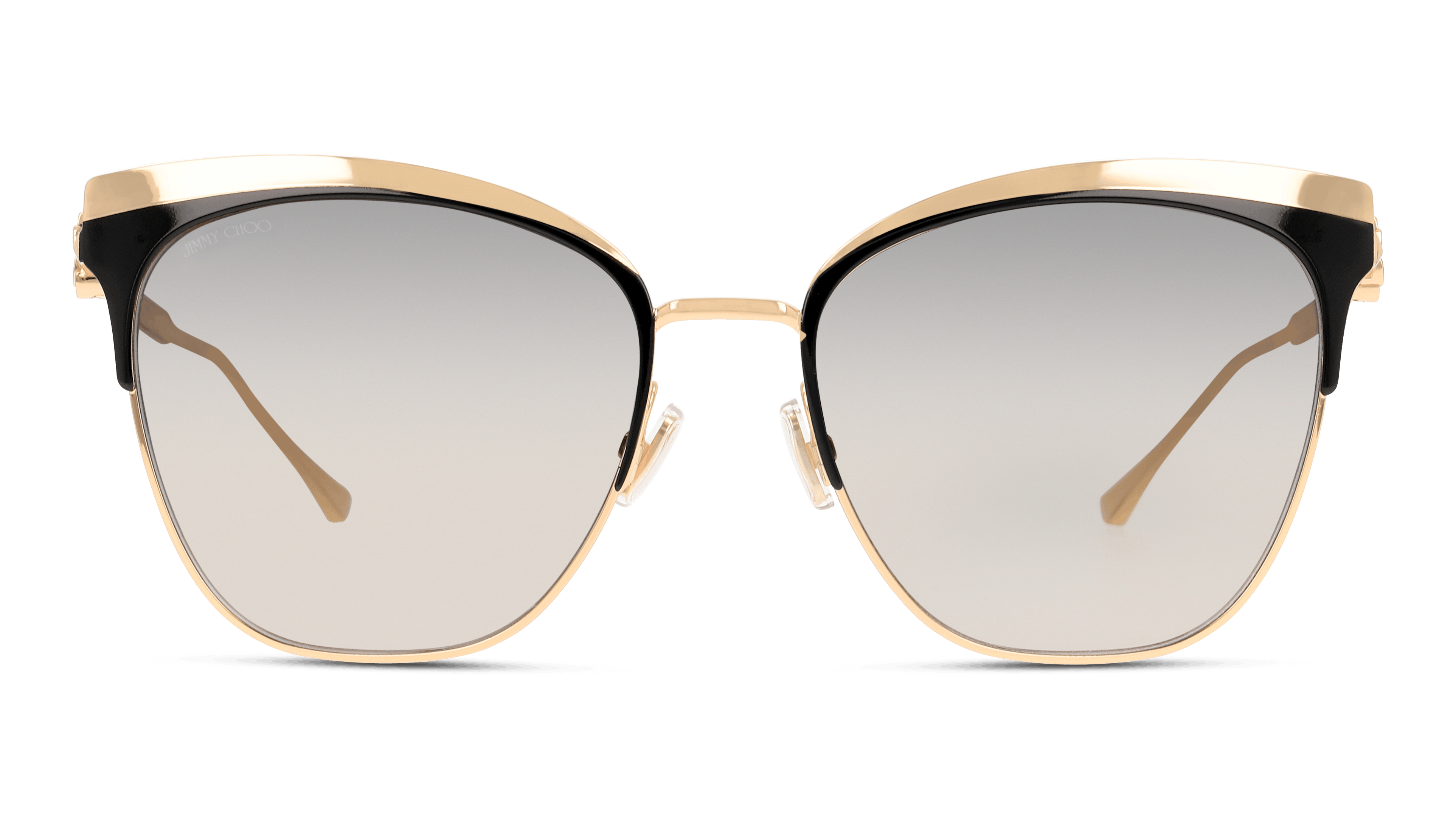 Front Jimmy Choo JULY JULY/S 2M2 Grigio / Nero,Oro