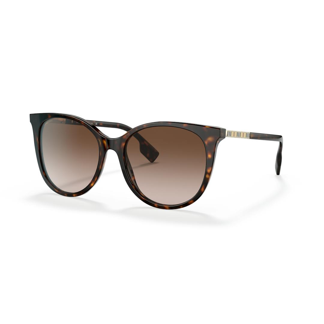 Burberry BE4333 Lunettes de Soleil Homme - Cateye Marron - Possibilité de verres correcteurs - Adapt