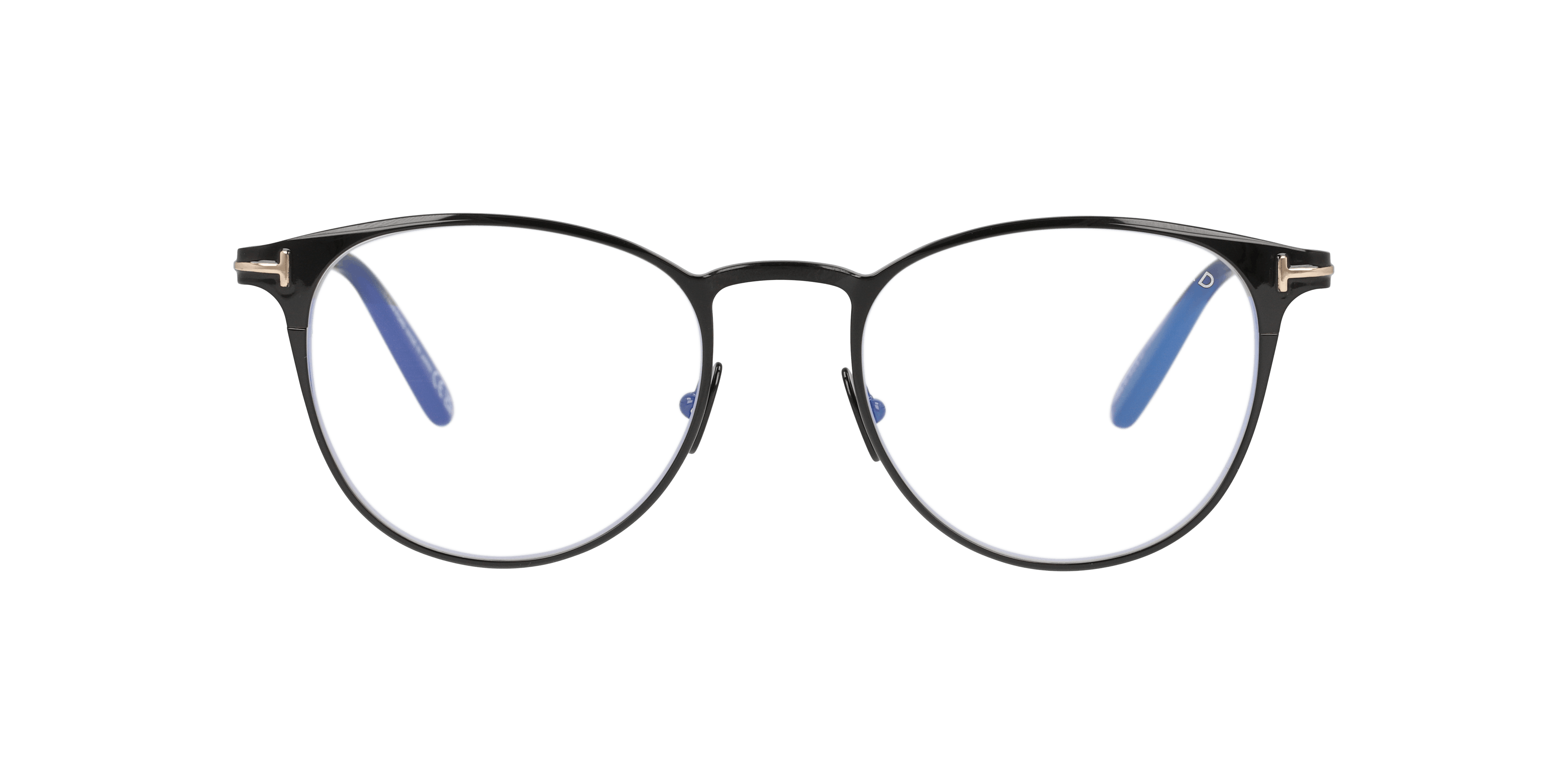 Front, Tom Ford FT5936-B 001 Glasögonbåge