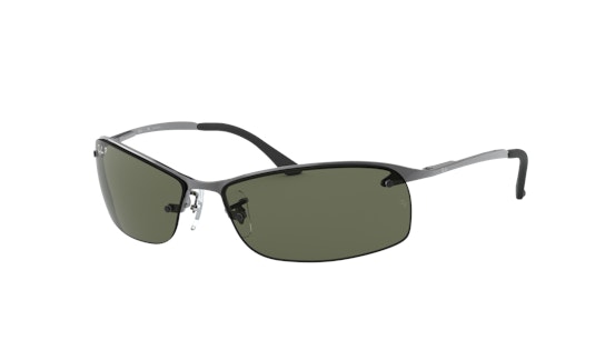 Ray-Ban RB 3183 (004/9A) Sunglasses Green / Silver